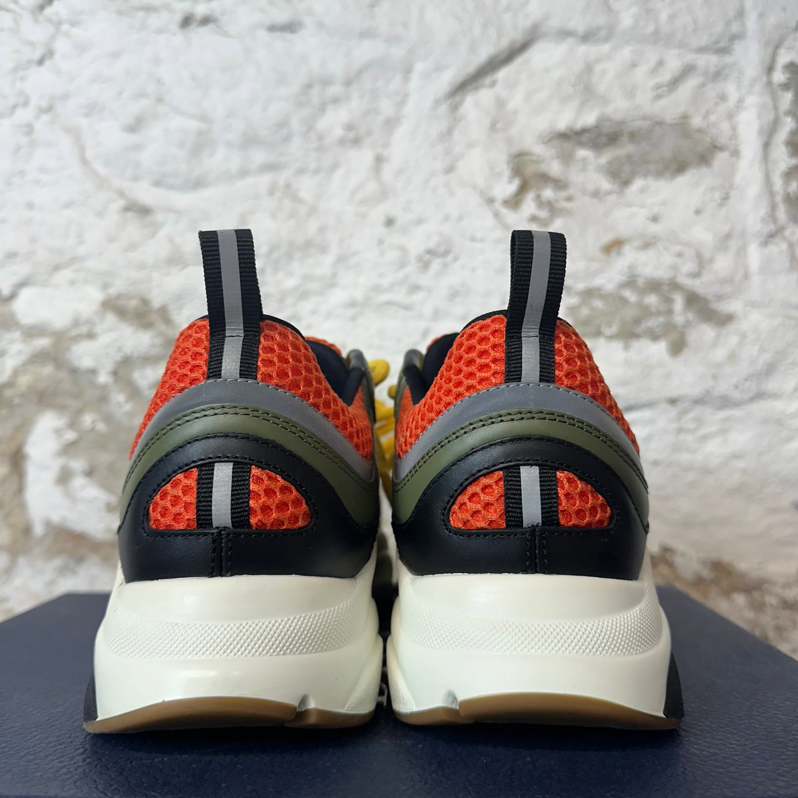 Dior Dior B22 Orange Green White Sneaker Sz 7 (40) Size US 7 / EU 40 - 5 Thumbnail