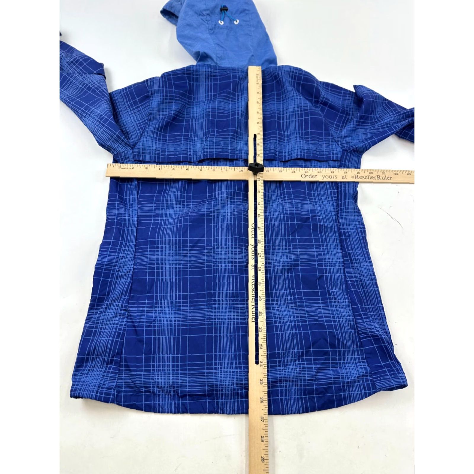 Nike Nike Jacket Women M Blue Plaid Windbreaker Lined Full Zipper Running Casual Activewear Outdoor Fall Winter Size M / US 6-8 / IT 42-44 - 7 Thumbnail