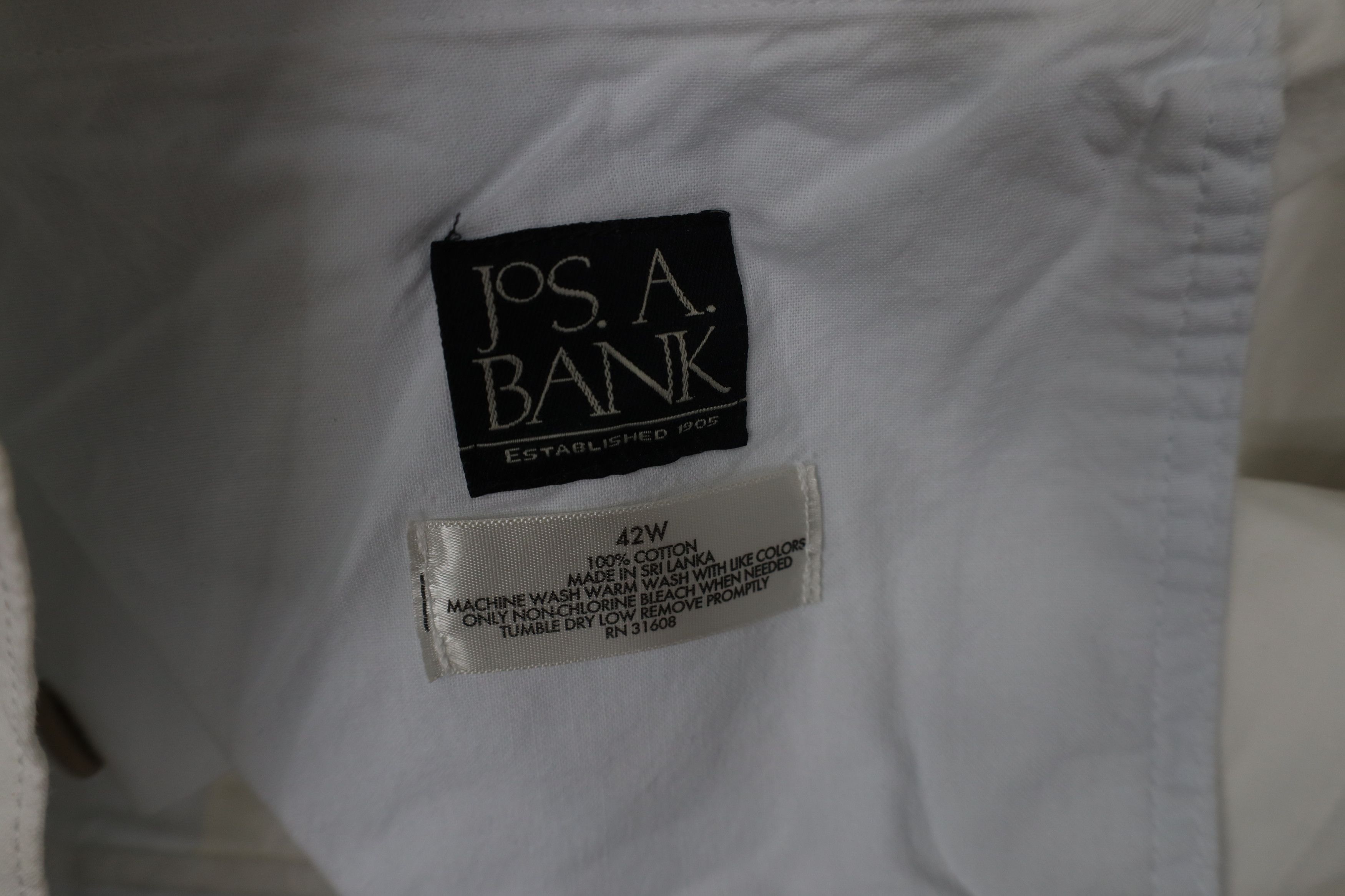 Jos. A. Bank Deadstock Vintage Jos A Bank Golfing Golf Chino Shorts White Size US 42 / EU 58 - 7 Thumbnail