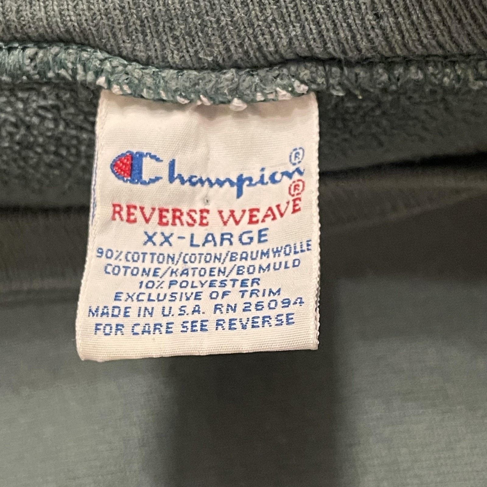 Champion Vtg Champion Reverse Weave Sweatshirt 2XL ETOWN Elizabeth Size US XXL / EU 58 / 5 - 4 Thumbnail