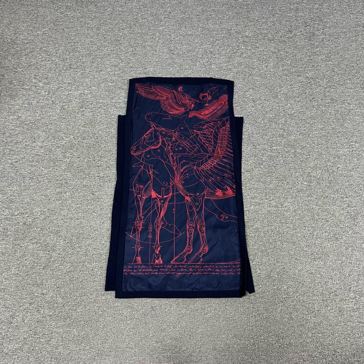 Hermes Hermes Mechanical Pegasus Silk Cashmere Sleeveless Dress Size XS / US 0-2 / IT 36-38 - 1 Thumbnail