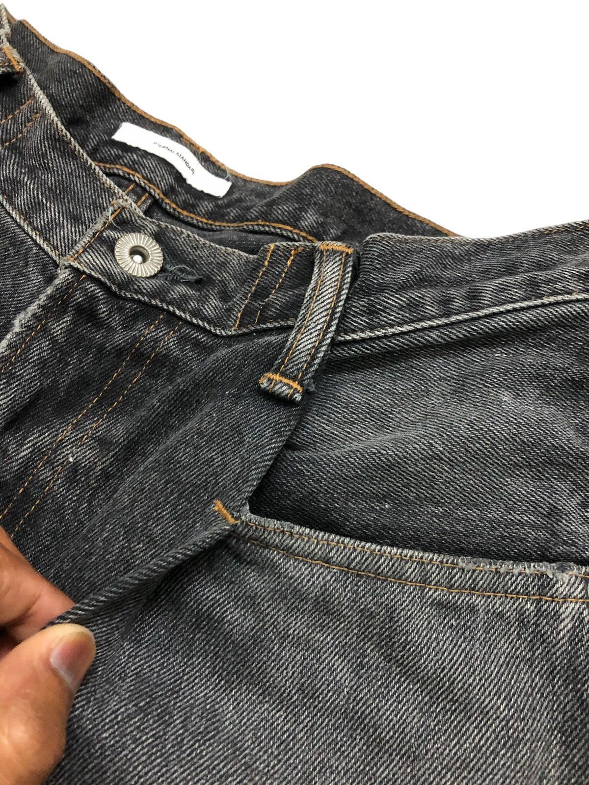 Journal Standard SUPER BAGGY JOURNAL STANDARD DISTRESSED DENIM Size US 29 - 4 Thumbnail