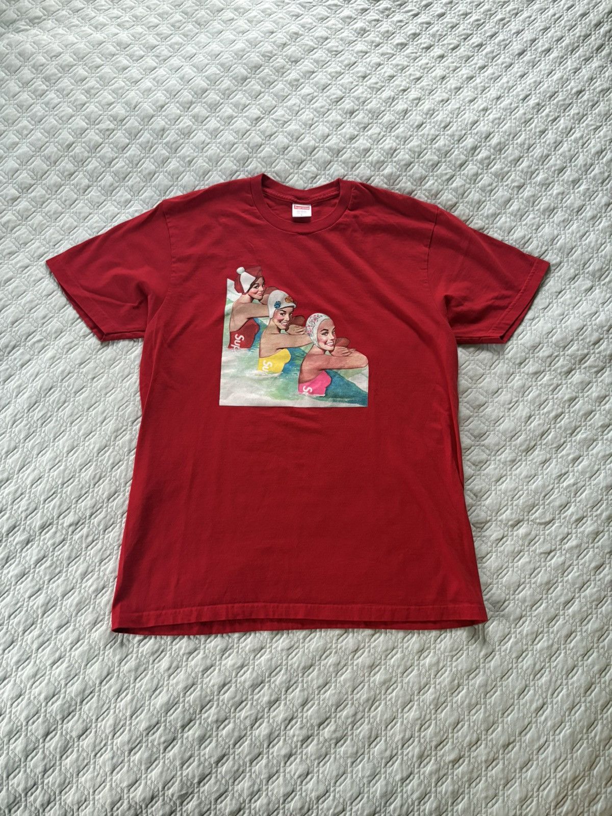 Supreme Supreme Swimmers Tee Size US L / EU 52-54 / 3 - 1 Thumbnail