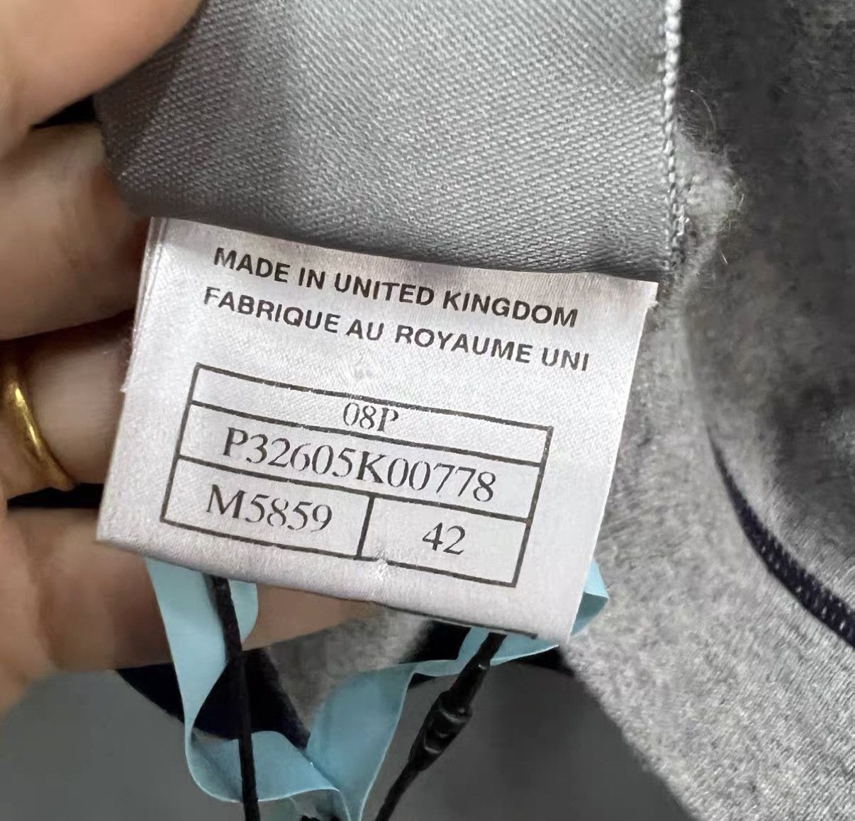 Chanel CHANEL Grey Double C Sweater J41 Size US XS / EU 42 / 0 - 4 Thumbnail