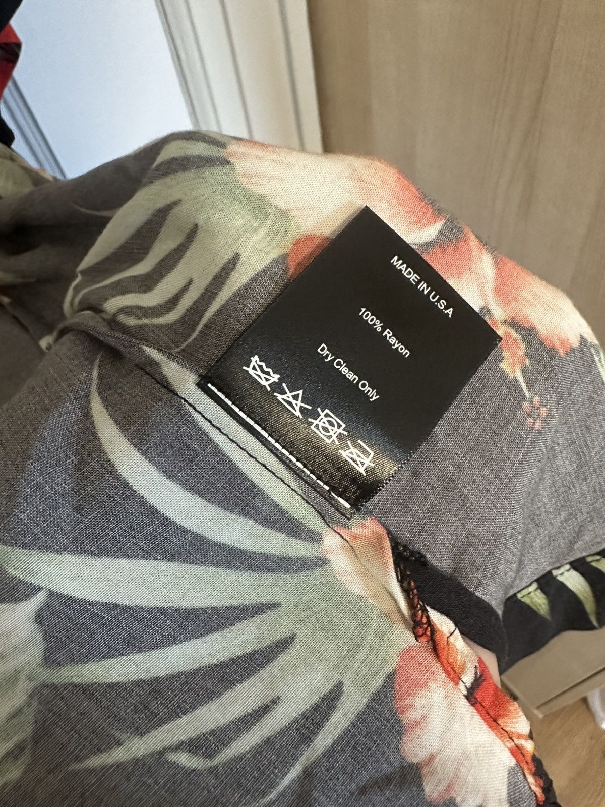Rhude Rhude Floral Shirt Size US L / EU 52-54 / 3 - 4 Thumbnail