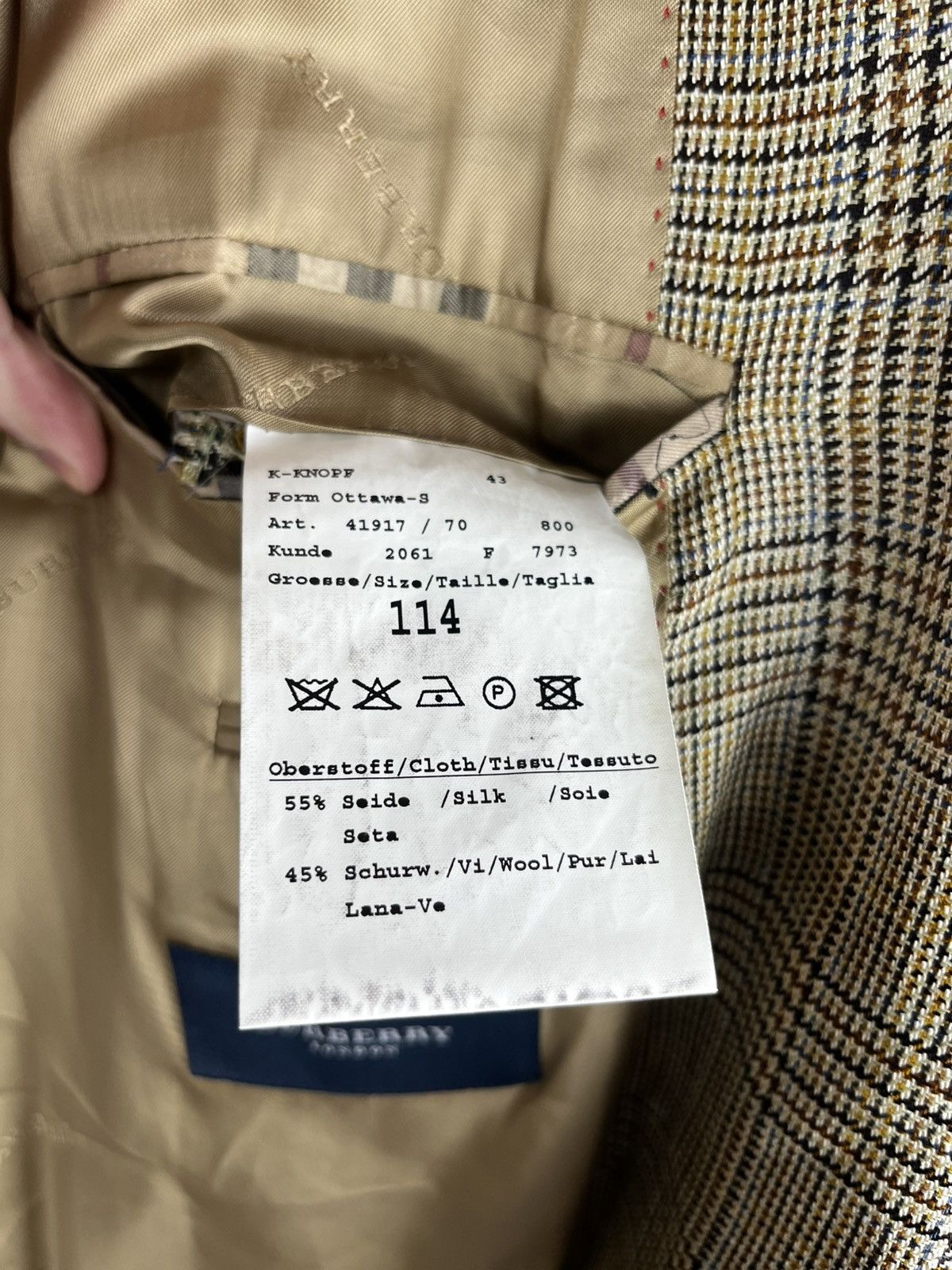 Burberry Burberry blazer jacket Size US XXL / EU 58 / 5 - 20 Thumbnail