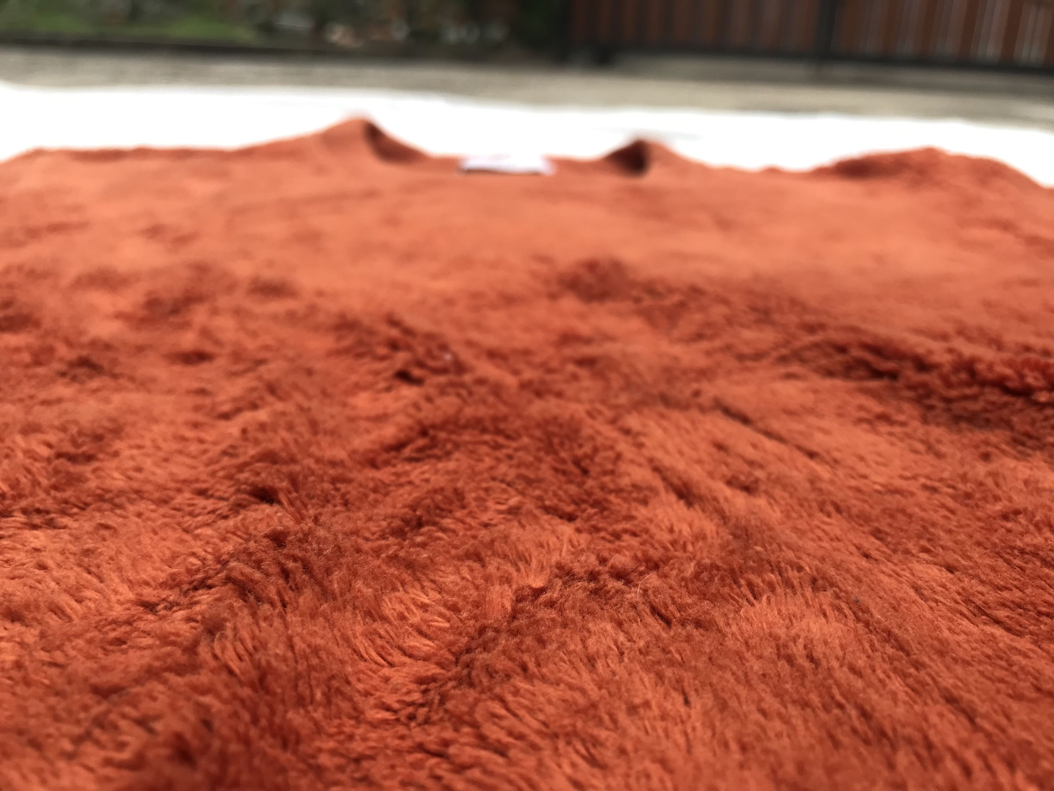 Edifice Japan (J207) Edifice 417 Japan Orange Fuzzy Fleece Sweatshirt Sz L Size US M / EU 48-50 / 2 - 3 Thumbnail