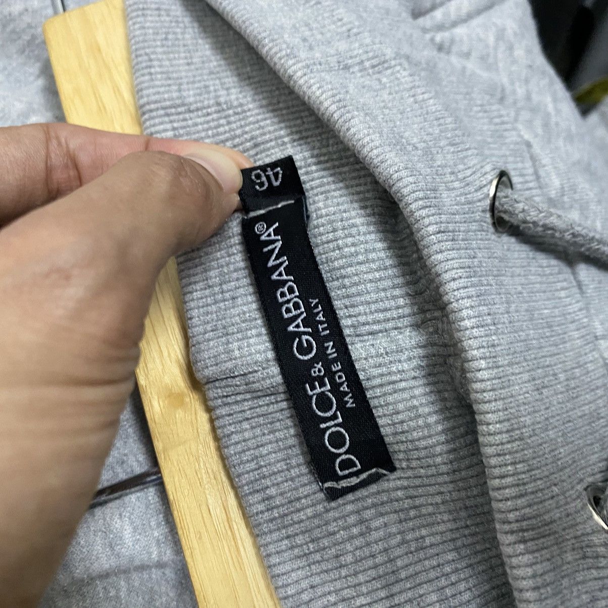 Dolce & Gabbana Dolce & Gabbana grey cotton blend jogger sweatpants Size US 26 / EU 42 - 9 Thumbnail
