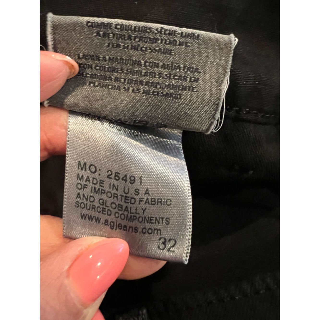 AG Adriano Goldschmied AG Relaxed Tapered Cargo Pants NWT Black 32x31 Sulfur Pure Size US 32 / EU 48 - 8 Thumbnail