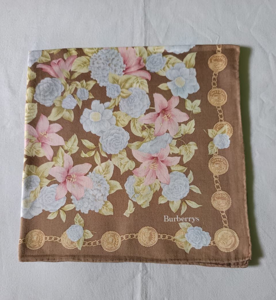 Burberry Vintage Burberry Handkerchief Size ONE SIZE - 1 Thumbnail