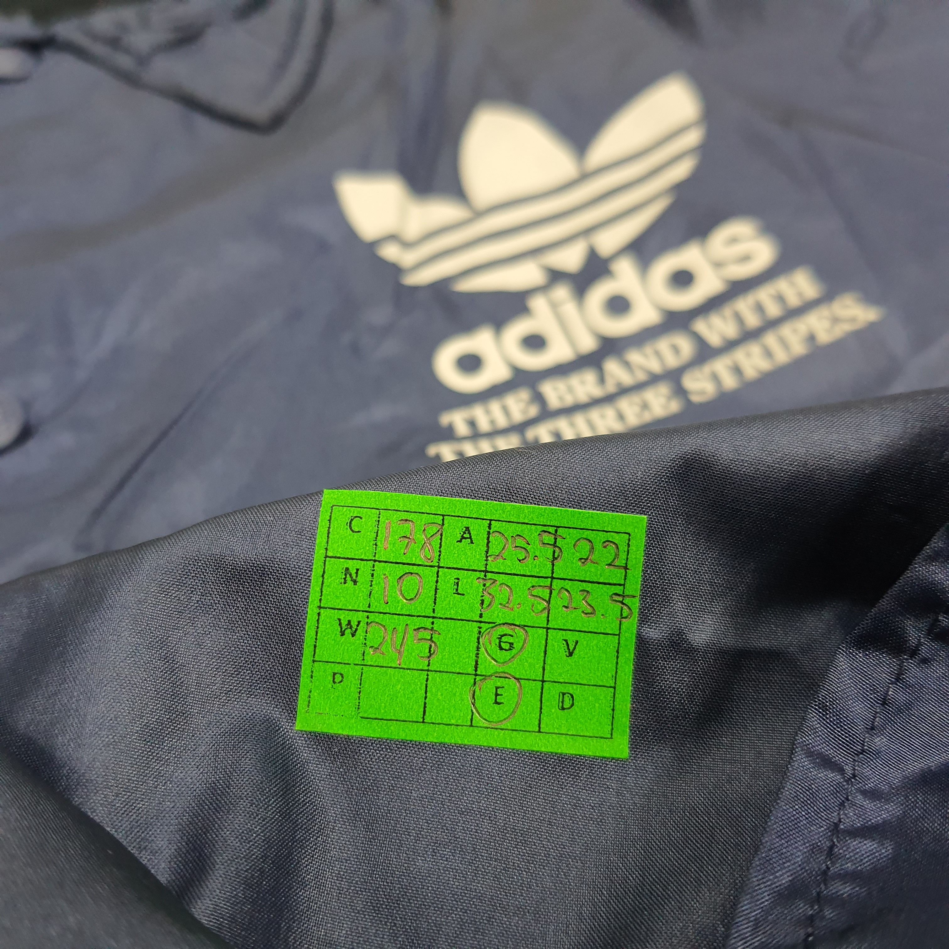 Adidas × Vintage Vintage Adidas Coach Big Logo Jacket Size US XL / EU 56 / 4 - 10 Thumbnail