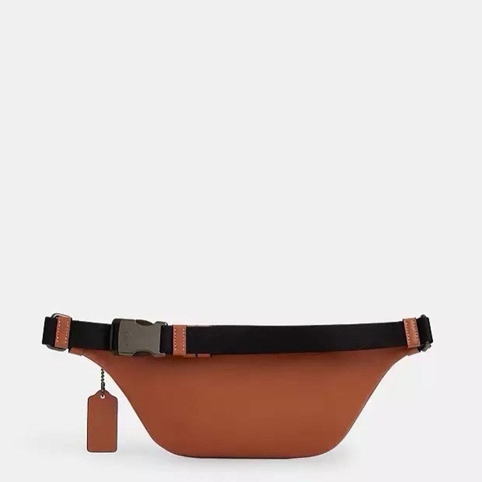 Coach NWT Coach Warren Mini Belt Bag CBI29 Gunmetal/Tan Size ONE SIZE - 7 Thumbnail