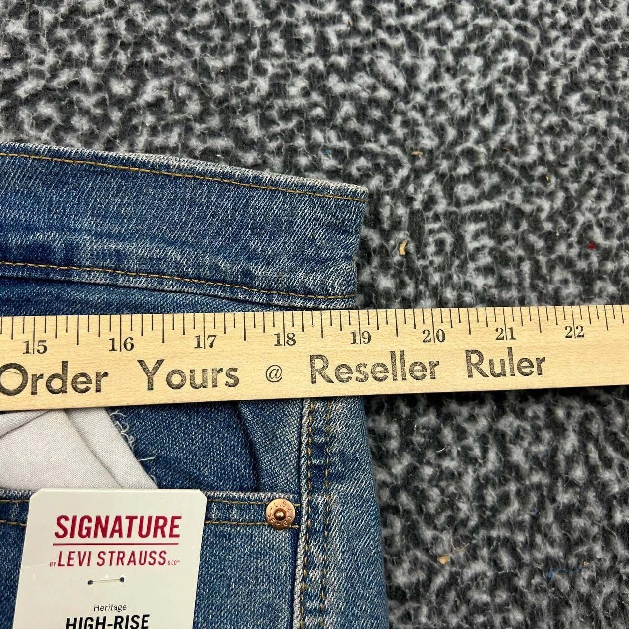Levi's Levi's Heritage Jeans Women 18 High Rise Flare Denim 34x31 Size 34" / US 12 / IT 48 - 7 Thumbnail