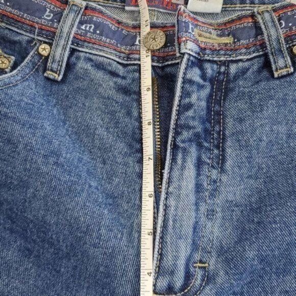 Designer B.U.M. Equipment Vintage Jeanswear Sz 9/10 (32) High Waisted Size 32" / US 10 / IT 46 - 12 Thumbnail