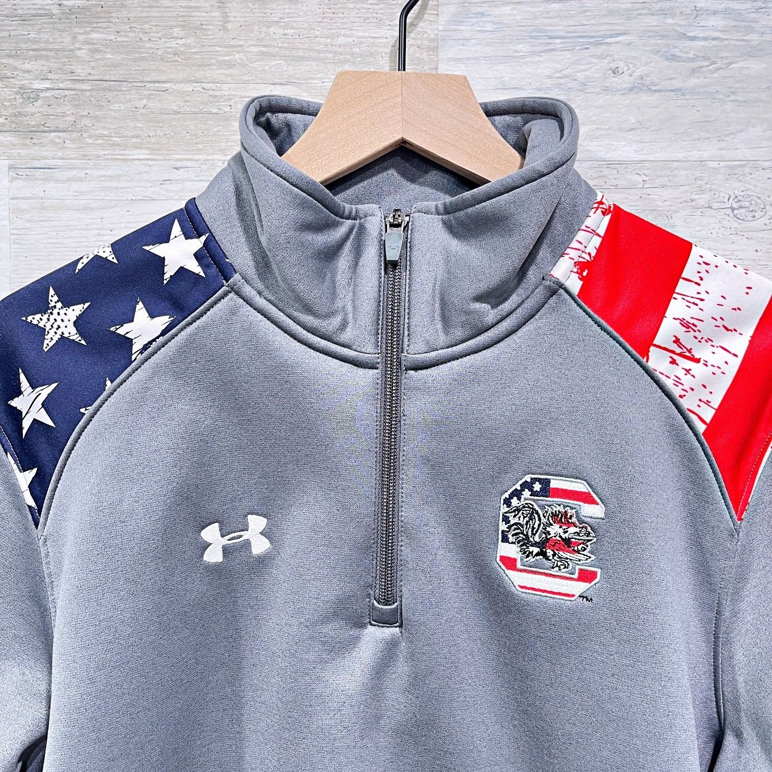 Under Armour South Carolina Gamecocks Under Armour 1/4 Zip Jacket Mens S Size US S / EU 44-46 / 1 - 2 Thumbnail