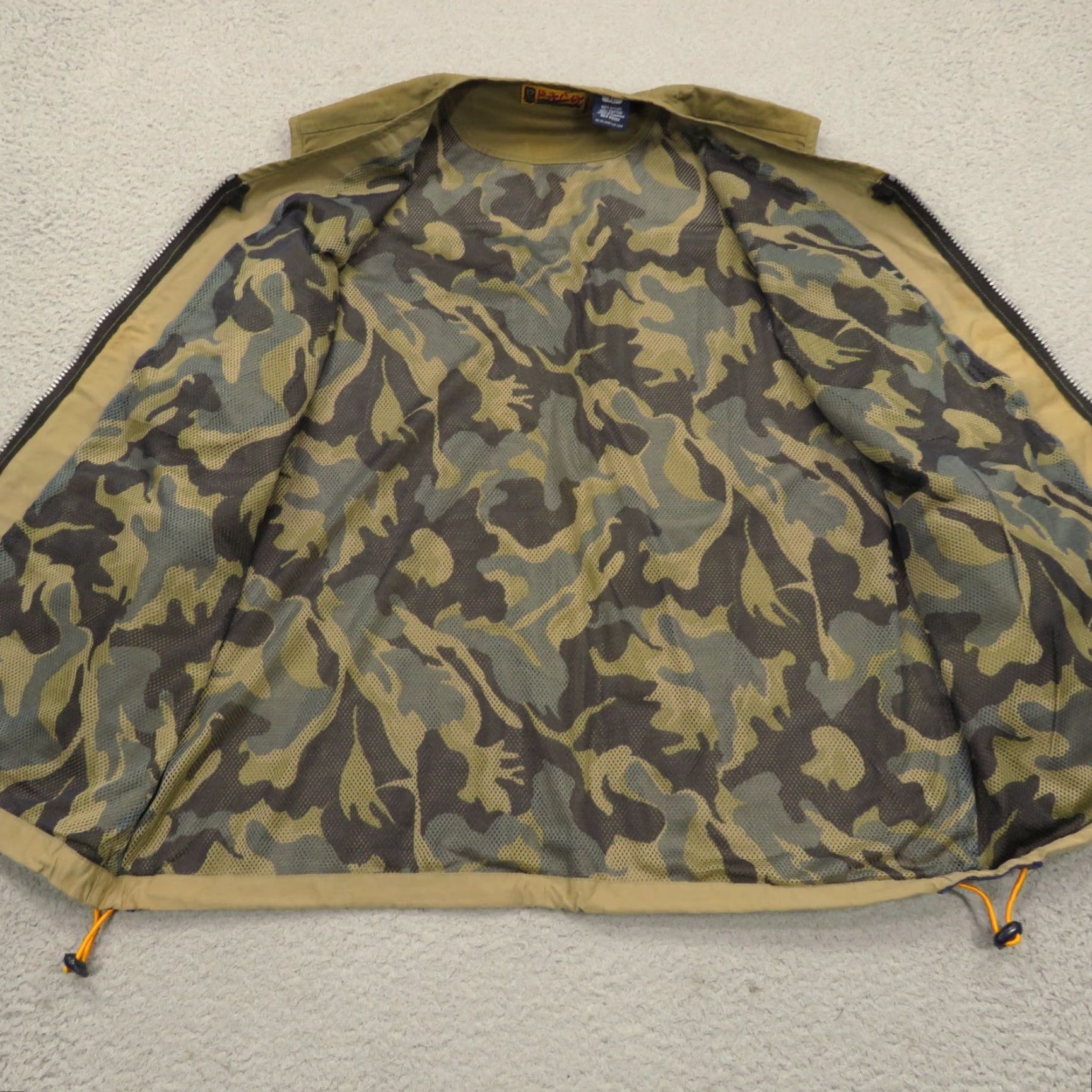 Vintage PACO VTG Vest XL Men Khaki Y2K Grunge Utility Safari Streetwear 2000s Camo Lined Vest Size US XL / EU 56 / 4 - 4 Thumbnail