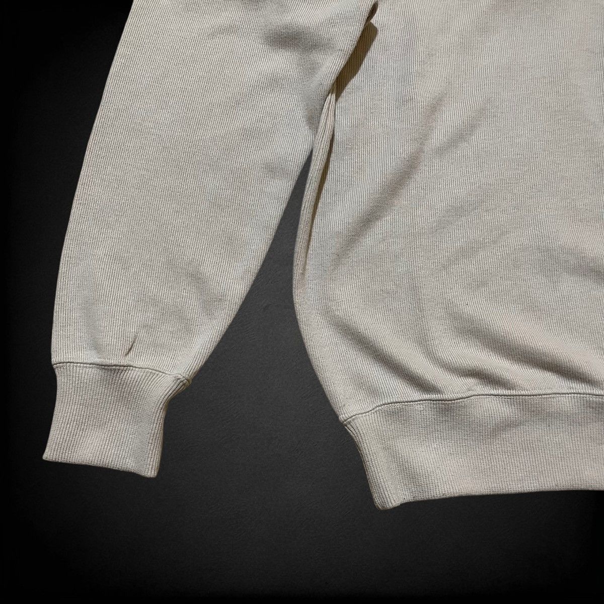 MCM Vintage 90s MCM Légère Quarter-Zip Ribbed Sweatshirt Size US S / EU 44-46 / 1 - 5 Thumbnail