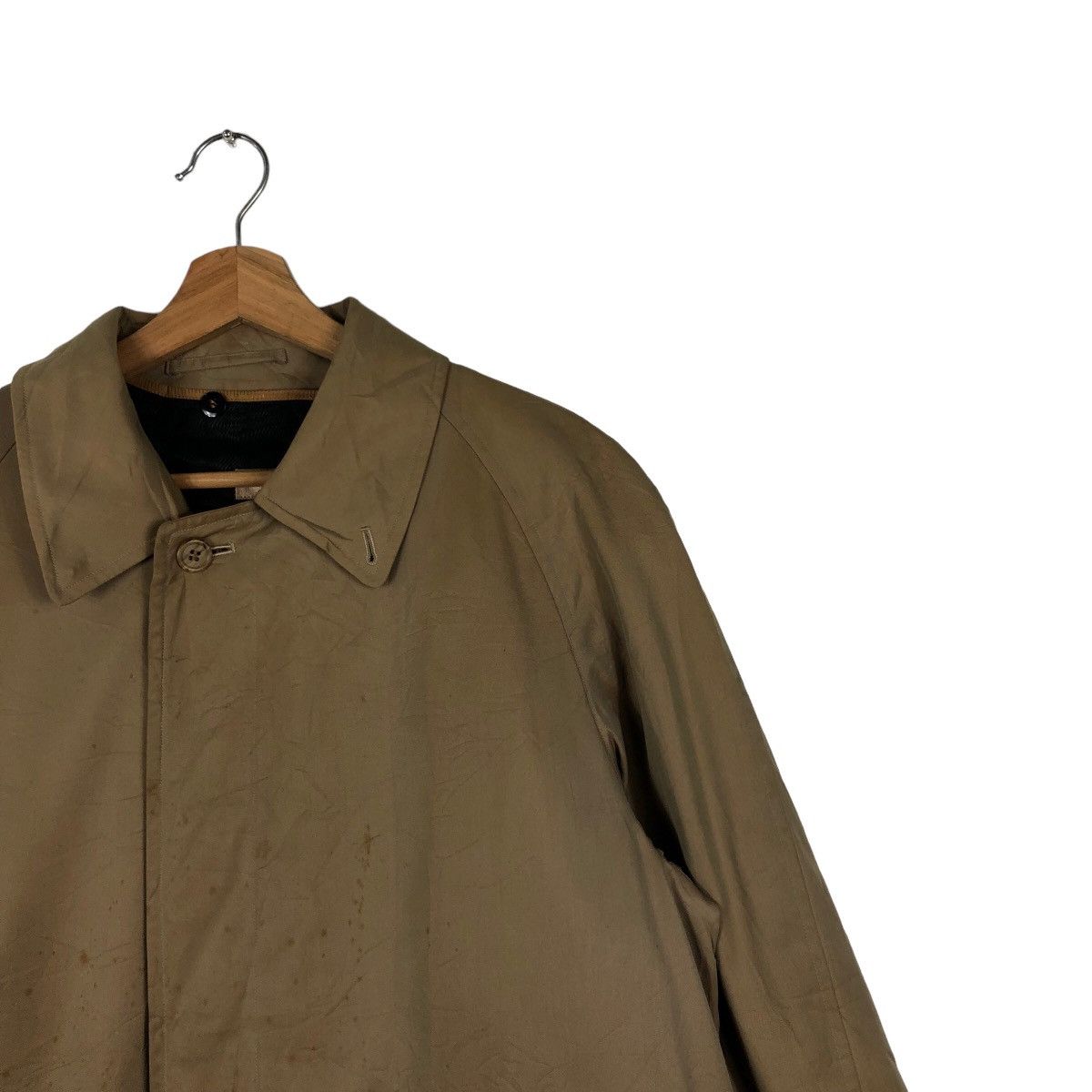 Japanese Brand 🔥VINTAGE LONG JACKET TRENCH NOVA CHECK DESIGN Size US M / EU 48-50 / 2 - 5 Thumbnail