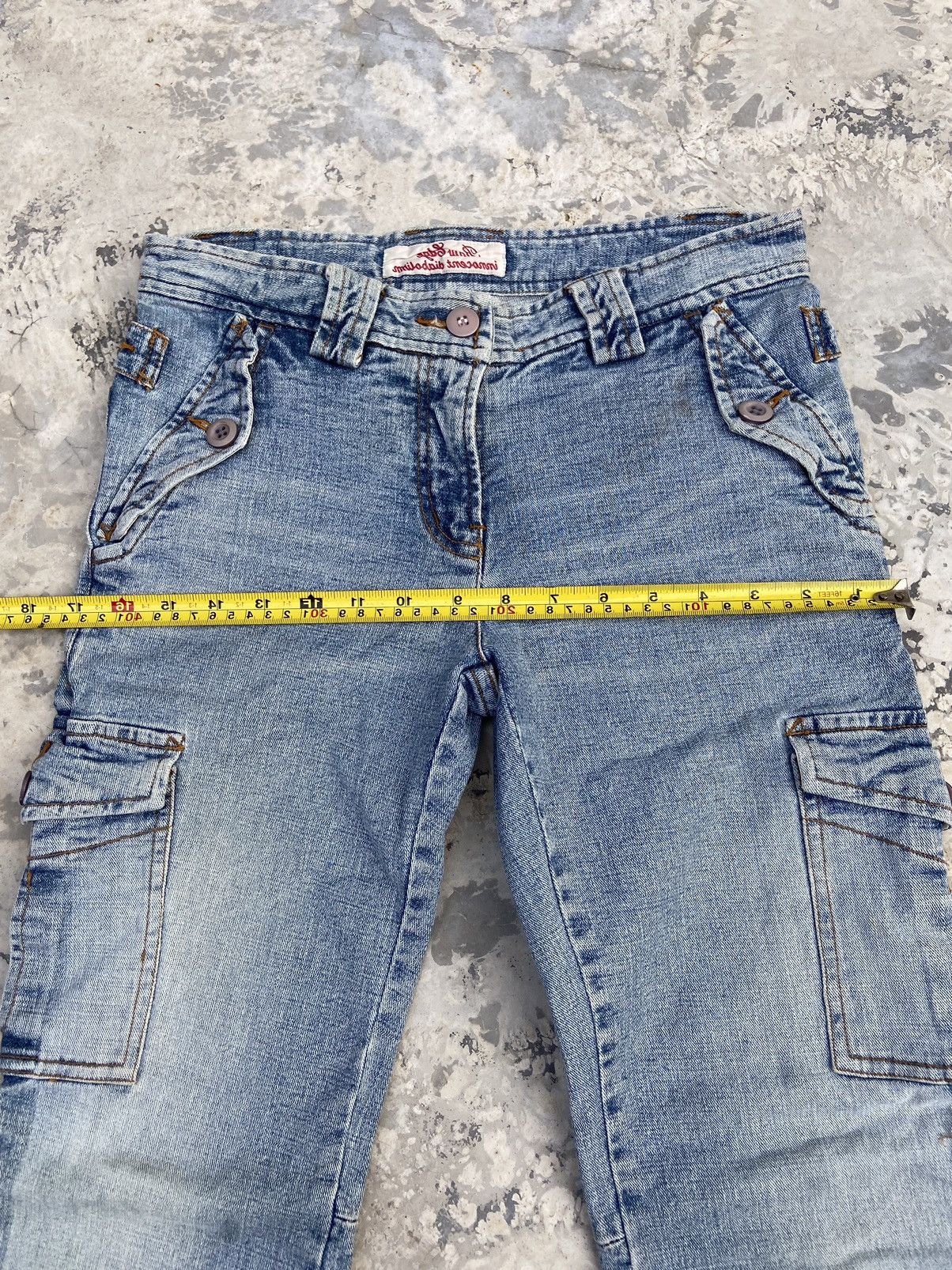 Beauty Beast × Japanese Brand × Le Grande Bleu (L.G.B.) Raur edge denim pants cargo Size 27" / US 4 / IT 40 - 12 Thumbnail