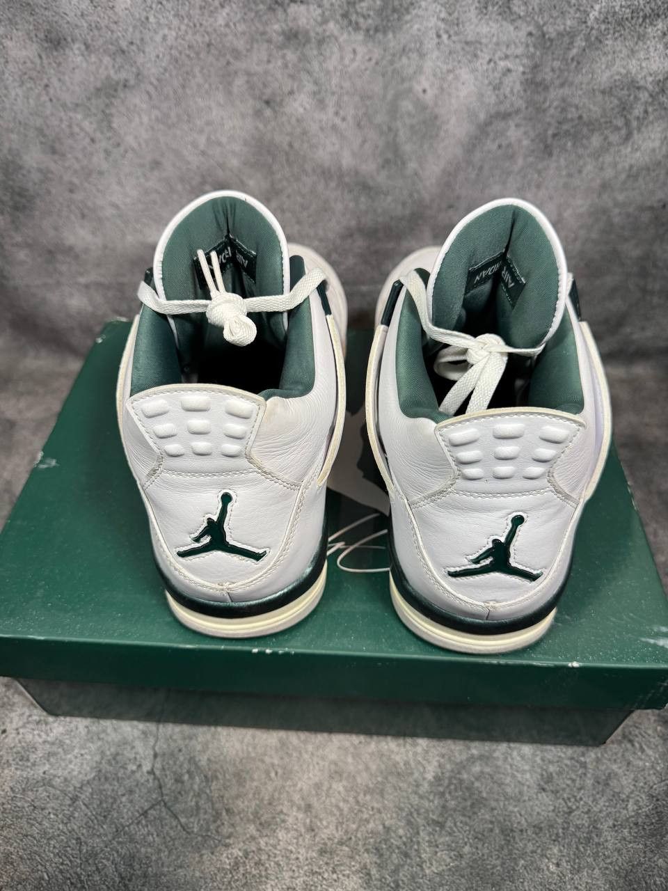 Jordan Brand Size 12 | Jordan 4 Oxidized Green With Box | Pre-Owned Size US 12 / EU 45 - 6 Thumbnail