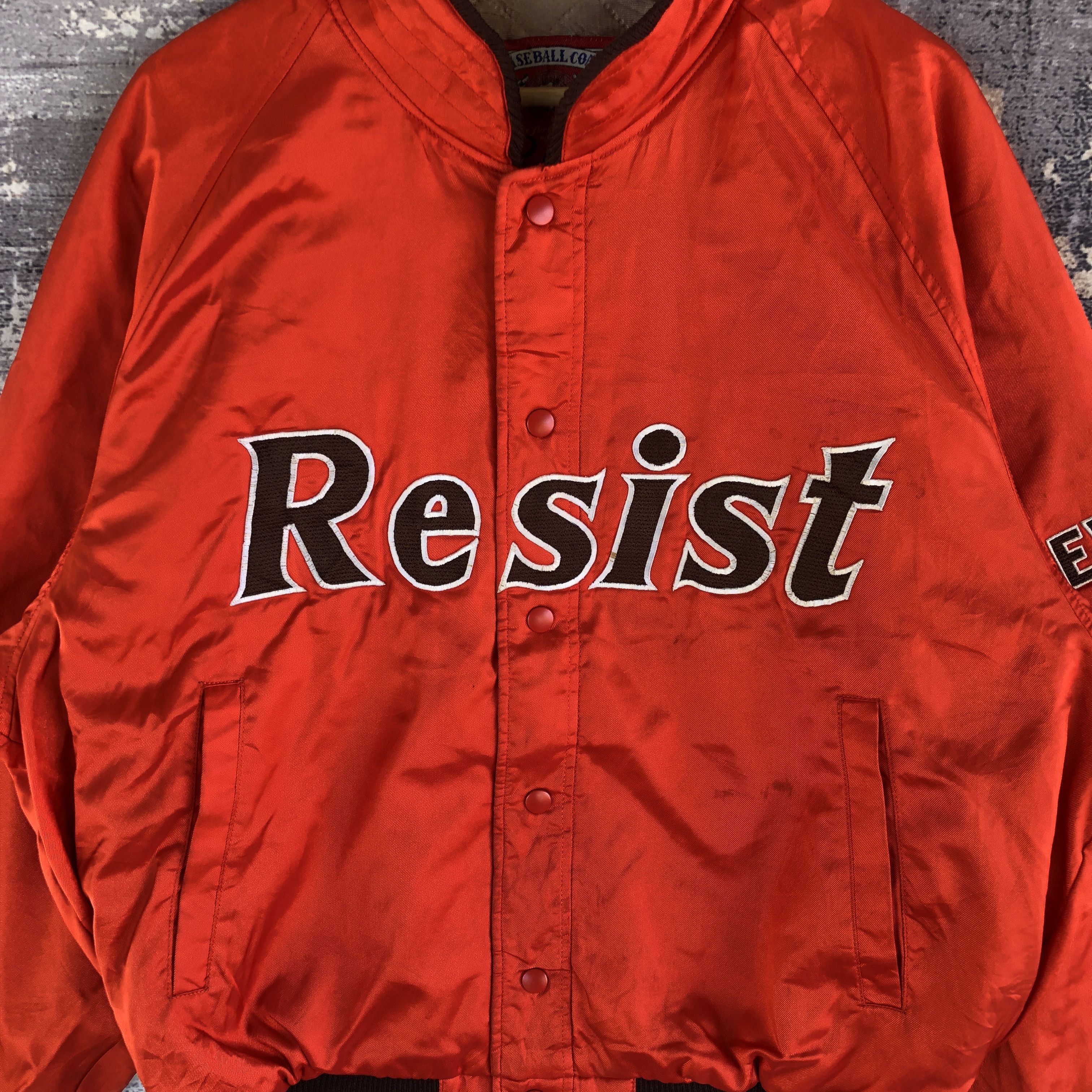Vintage Vintage Rawlings Baseball Jackets Resist Sportswear Jackets Size US L / EU 52-54 / 3 - 3 Thumbnail