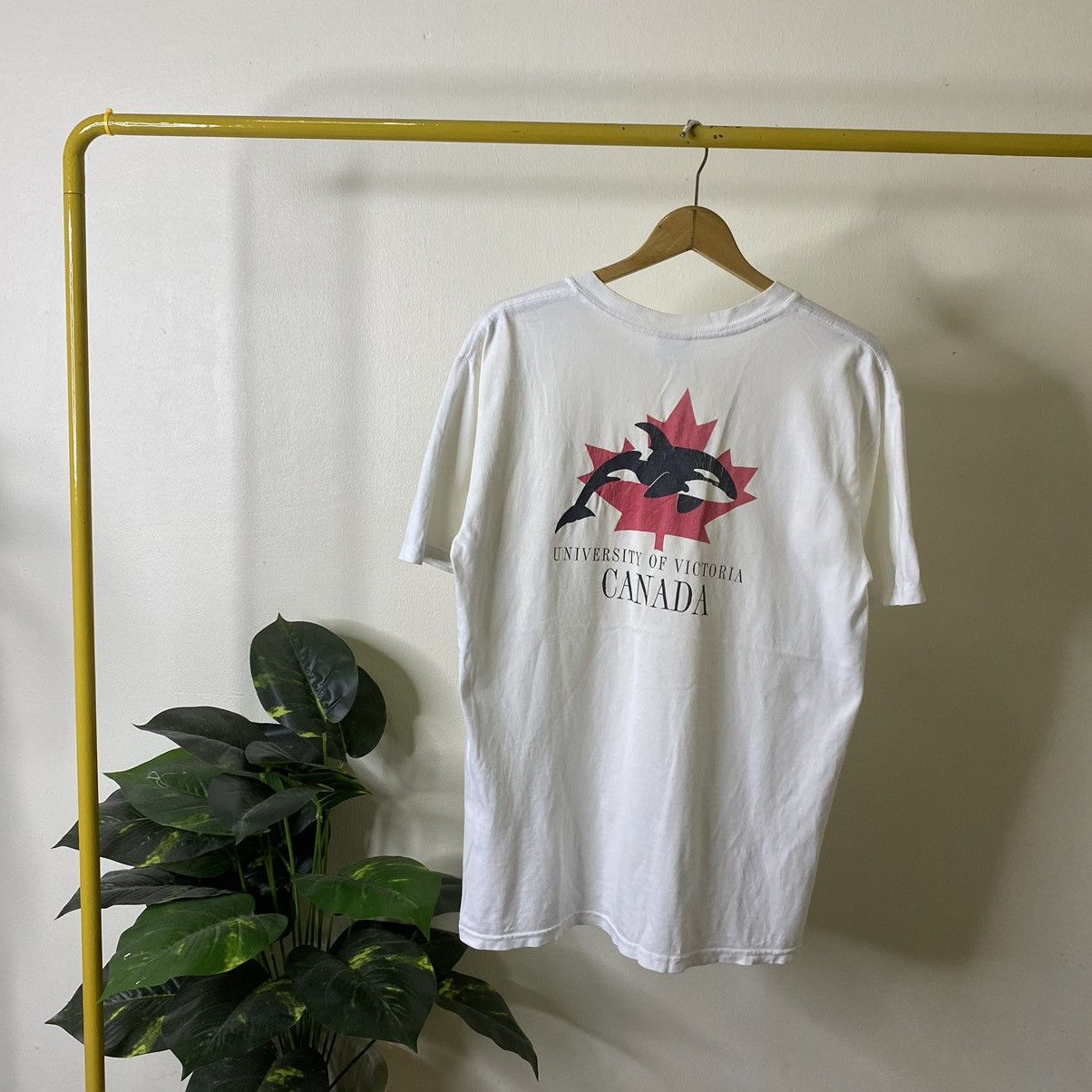 Vintage Vintage 2000s University of Victoria Canada Collegiate Tee Size US M / EU 48-50 / 2 - 1 Thumbnail