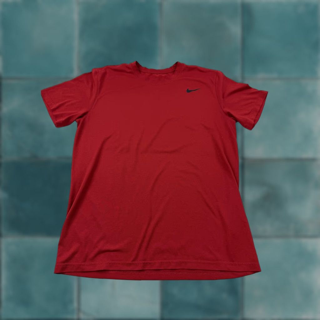 Nike Nike Shirt Mens Large Red Lightweight Athletic Training Tee Top 718833-687 Size US L / EU 52-54 / 3 - 1 Thumbnail