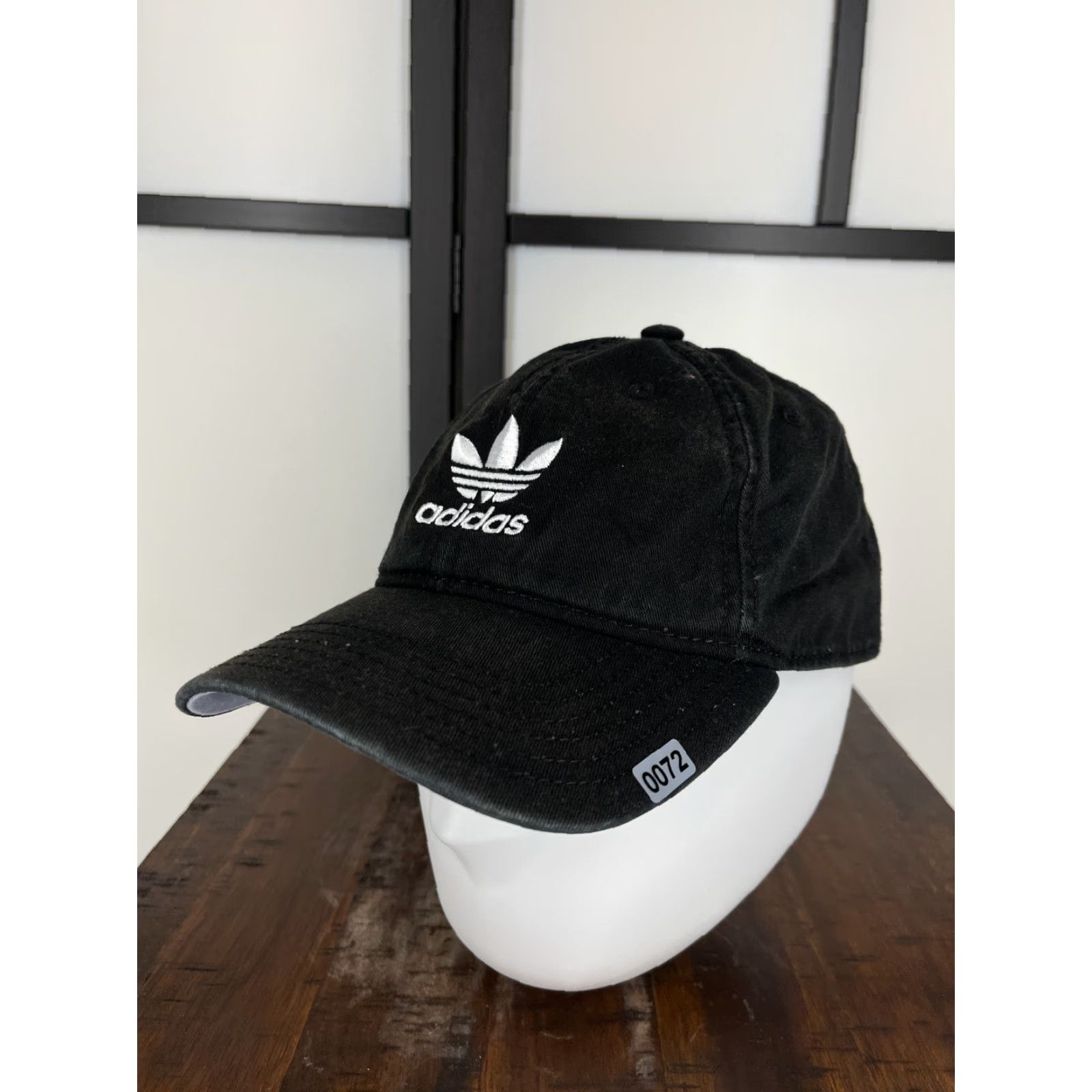 Adidas Adidas Hat Cap One Size Black 3 Stripes Cotton Golf Logo Adjustable Baseball Cap Mens Men’s Sun Hat Size ONE SIZE - 5 Thumbnail
