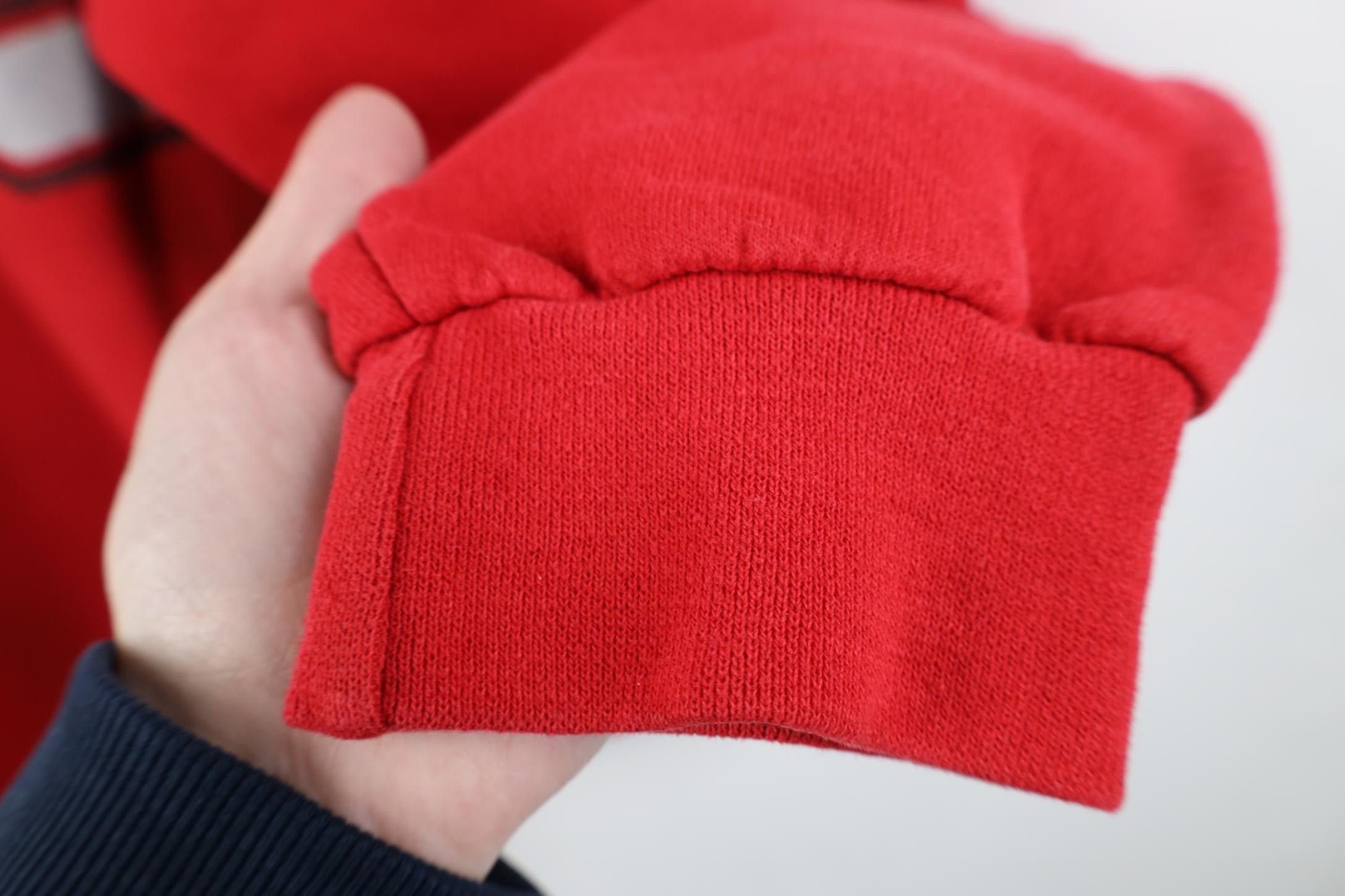Vintage Vintage 90s Ohio State University Crewneck Sweatshirt Red Size M / US 6-8 / IT 42-44 - 8 Thumbnail