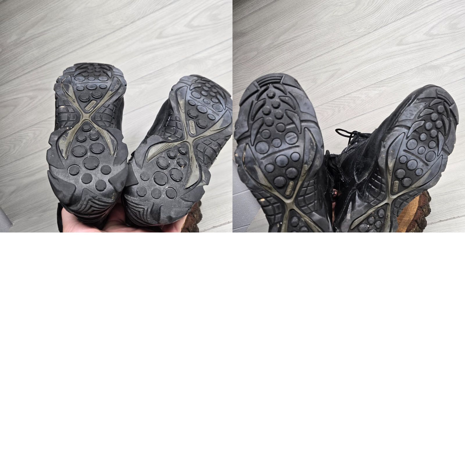 Vintage BATES Tactical Combat Boots Black Leather Adult Men's Size 9.5 Side Zip Insulated Non-Metallic Slip Resistant Size US 9.5 / EU 42-43 - 8 Thumbnail