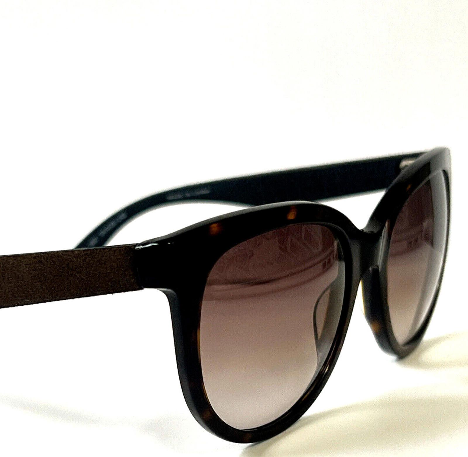 Puma Puma PU0041S 002 Avana Suede Round Sunglasses 54-20 140 New Size ONE SIZE - 4 Thumbnail