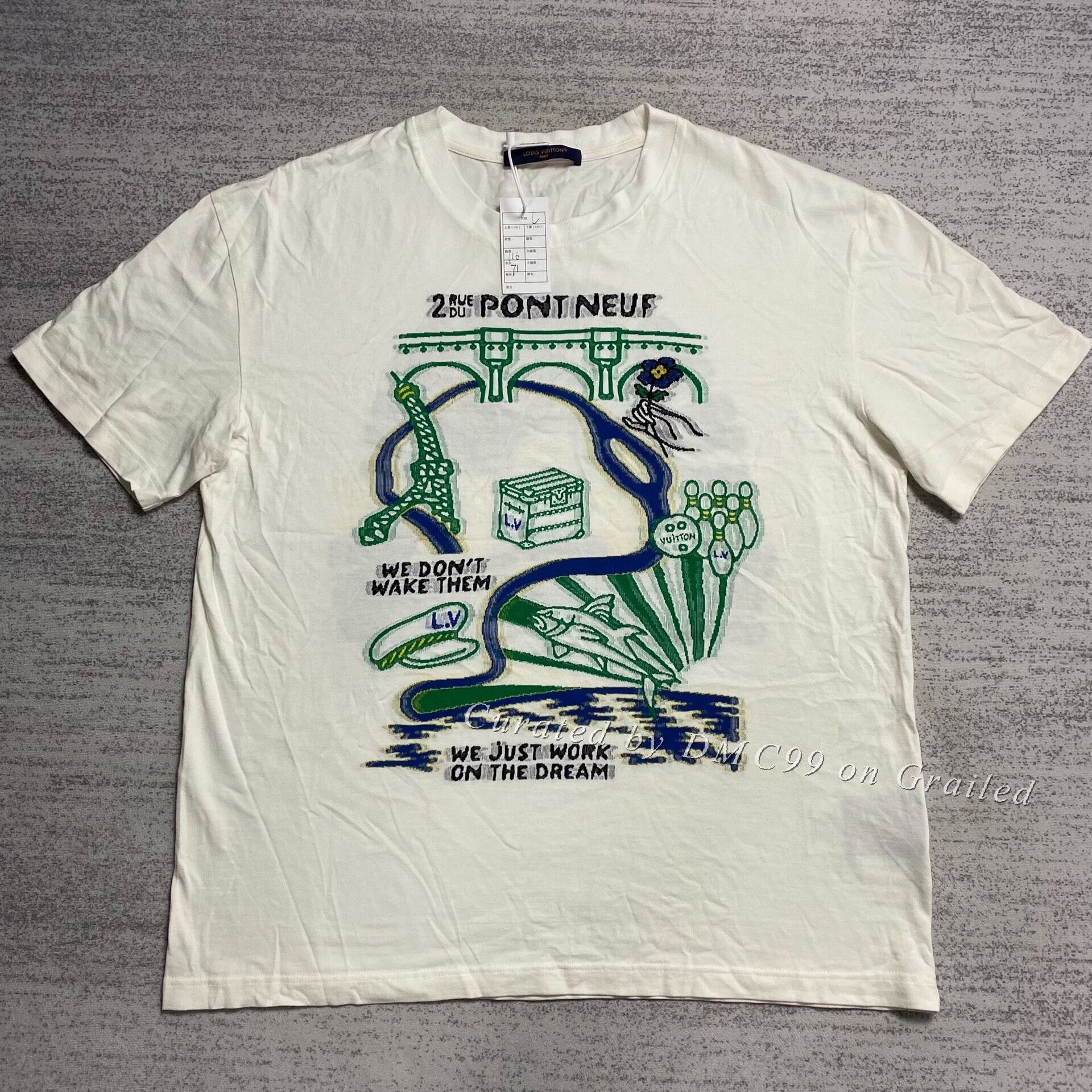 Louis Vuitton Louis Vuitton Paris France Point Neuf 2018 Tee | Grailed