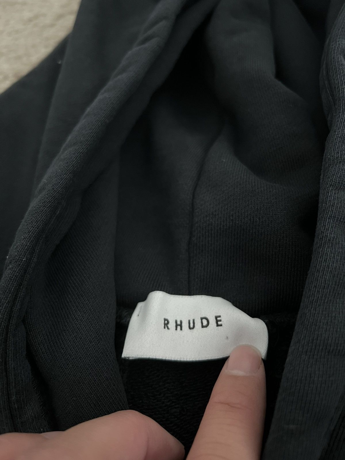 Rhude Rhude Chenille Varsity Patch Hoodie Size M Size US M / EU 48-50 / 2 - 3 Thumbnail