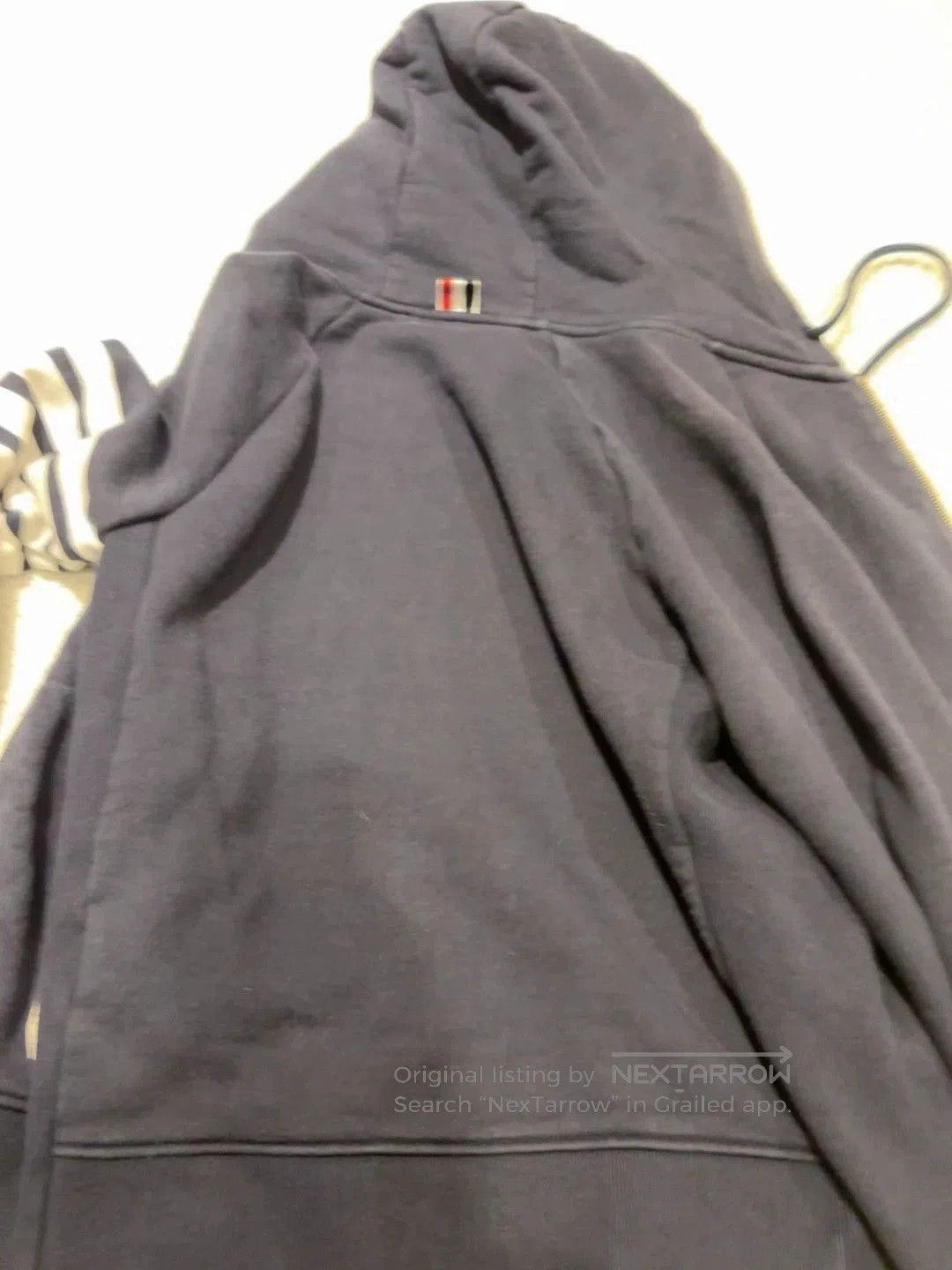 Thom Browne THOM+BROWNE Zip-Up Hooded Jacket. Size US S / EU 44-46 / 1 - 5 Thumbnail