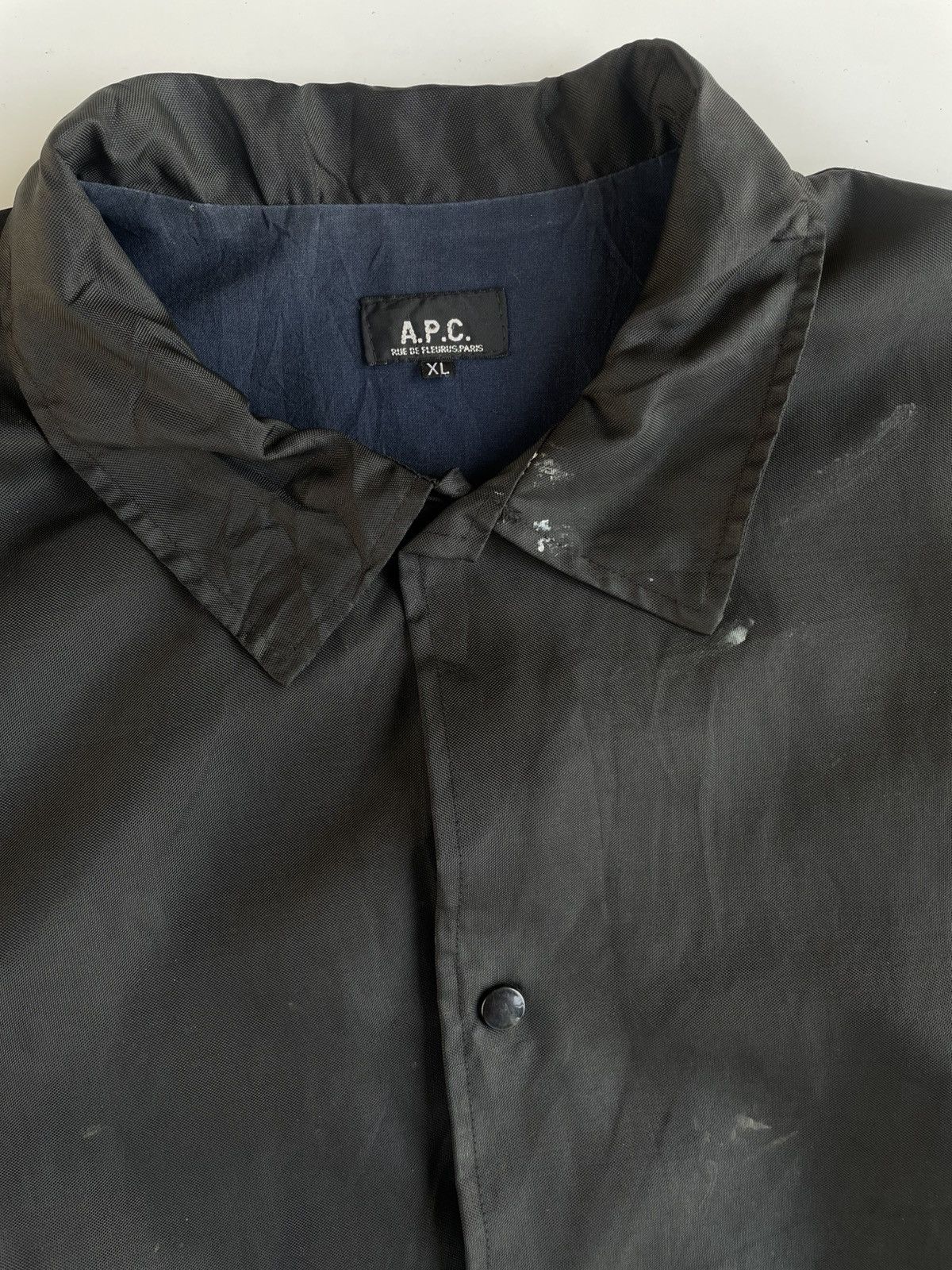 A.P.C. Vintage 90s A.P.C Coach Jacket Size US XL / EU 56 / 4 - 4 Thumbnail