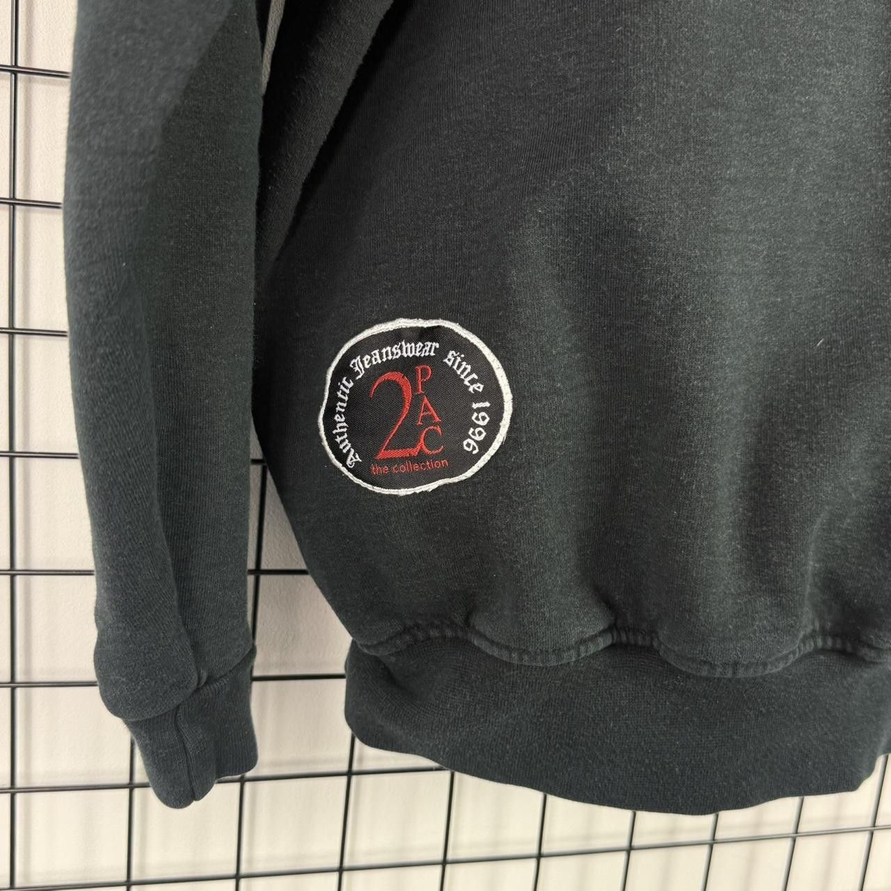 Vintage Tupac Hoodie Vintage 2000s Rap Hip Hop Heavy Sweatshirt Size US XL / EU 56 / 4 - 6 Thumbnail