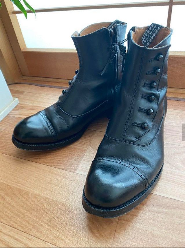 Rolling Dub Trio RDT Katsuya Tokunaga Button Boots Size 8