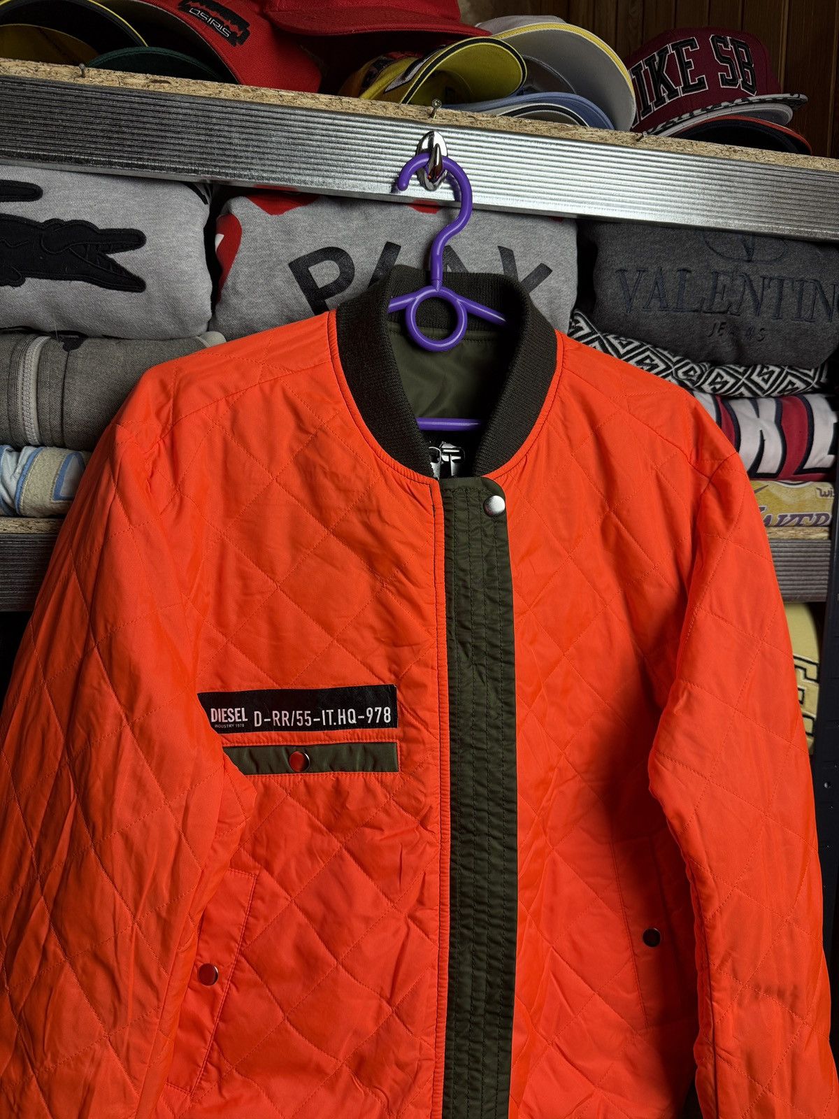 Diesel Diesel Nylon Y2K Reversible Bomber Jacket Size US S / EU 44-46 / 1 - 11 Thumbnail