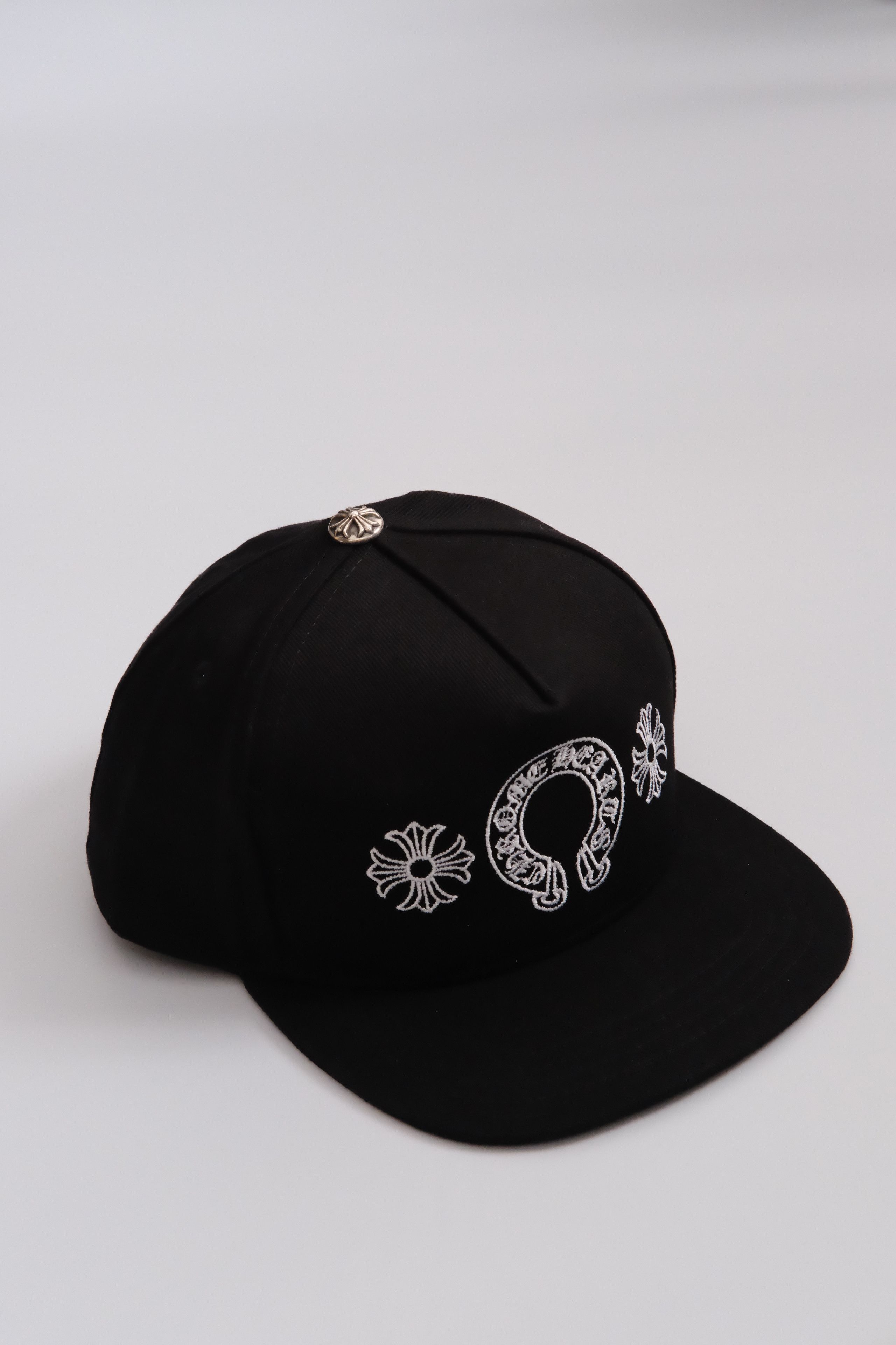 Chrome Hearts Horseshoe denim cap Size ONE SIZE - 1 Thumbnail