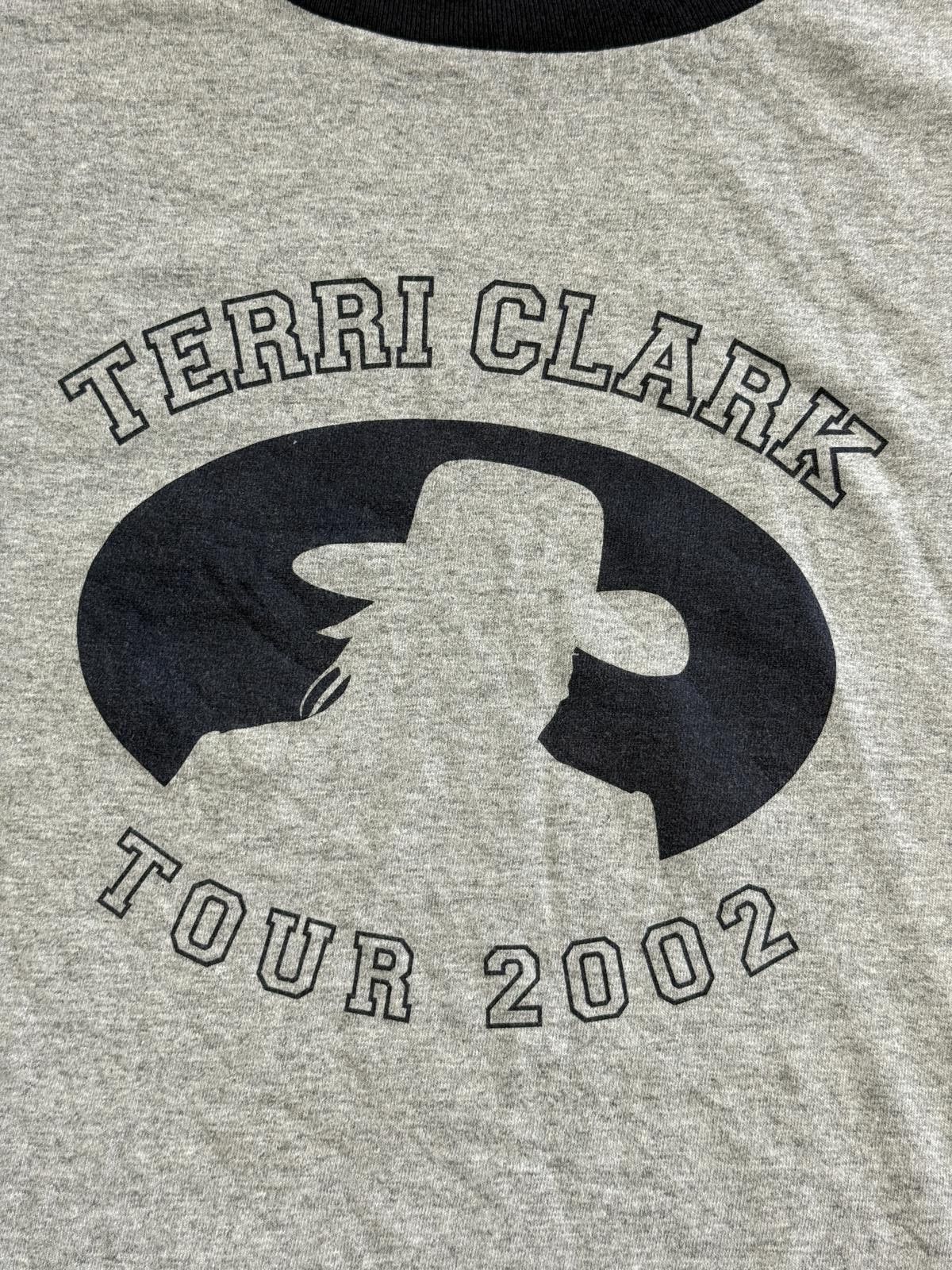Anvil Vintage Terri Clark T-shirt Tour 2002 Ringer Tee 2XL Size US XXL / EU 58 / 5 - 3 Thumbnail