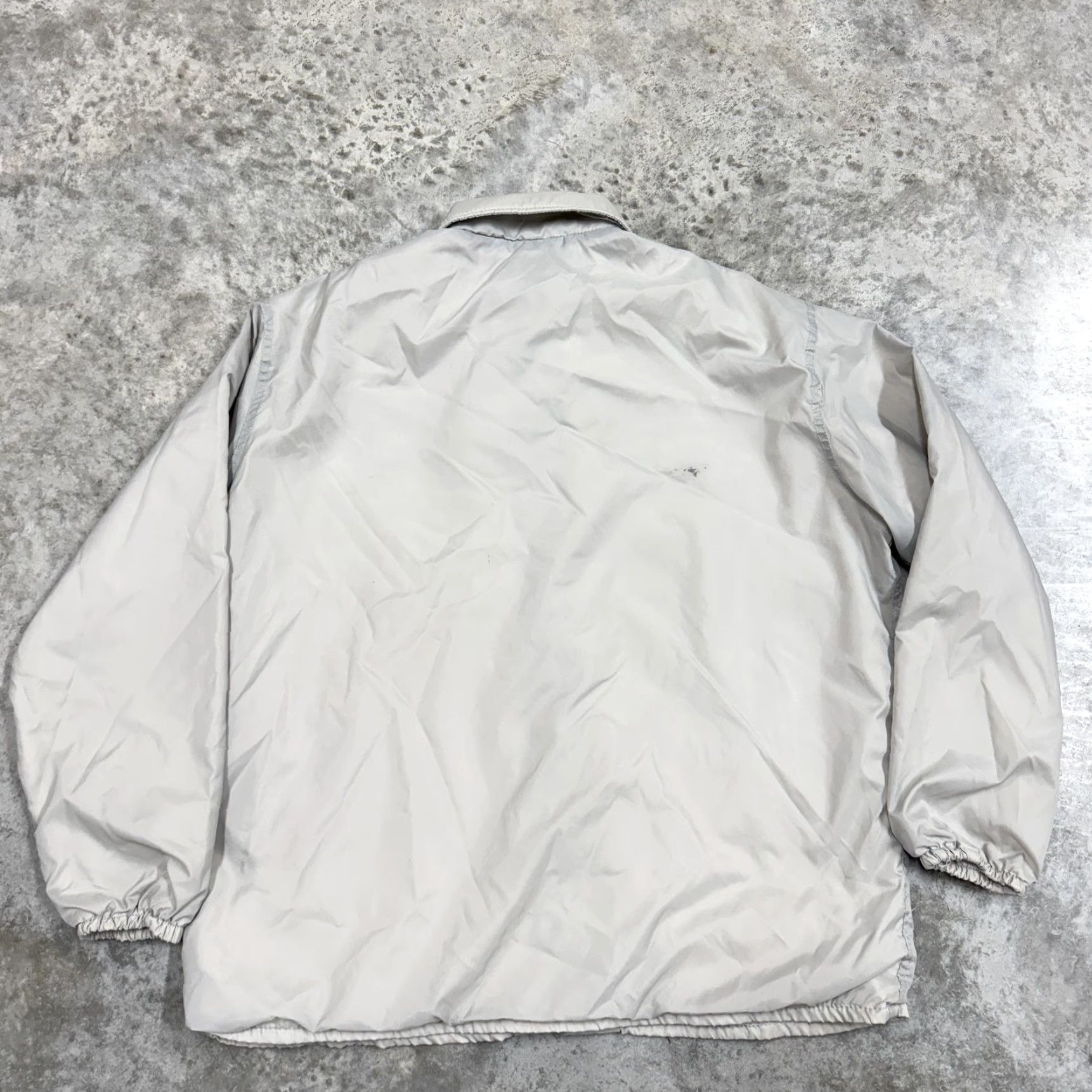 Dunbrooke VINTAGE Dunbrooke Jacket Mens XL Gray Pla-Jac Windbreaker US Made 80s Windbreaker Jacket Gray XL Mens Size US XL / EU 56 / 4 - 5 Thumbnail