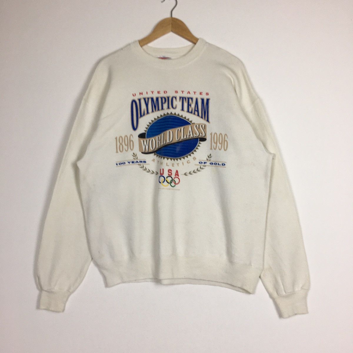 Hanes Vintage 1996 USA Olympic Team World Class Size US L / EU 52-54 / 3 - 1 Thumbnail