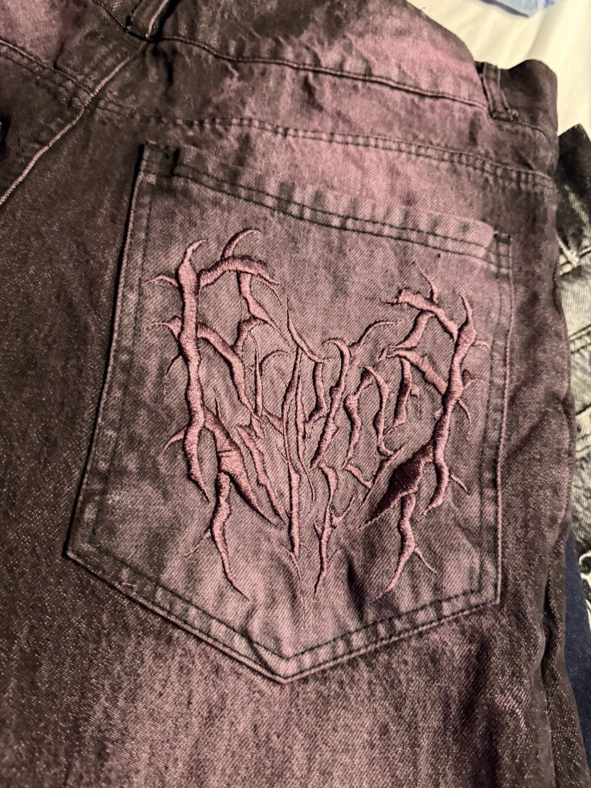 Japanese Brand FOUR (2 LEFT) SOLD OUT PHANTOM TROUPE PHOLOHH JEANS BUNDLE Size US 32 / EU 48 - 3 Thumbnail
