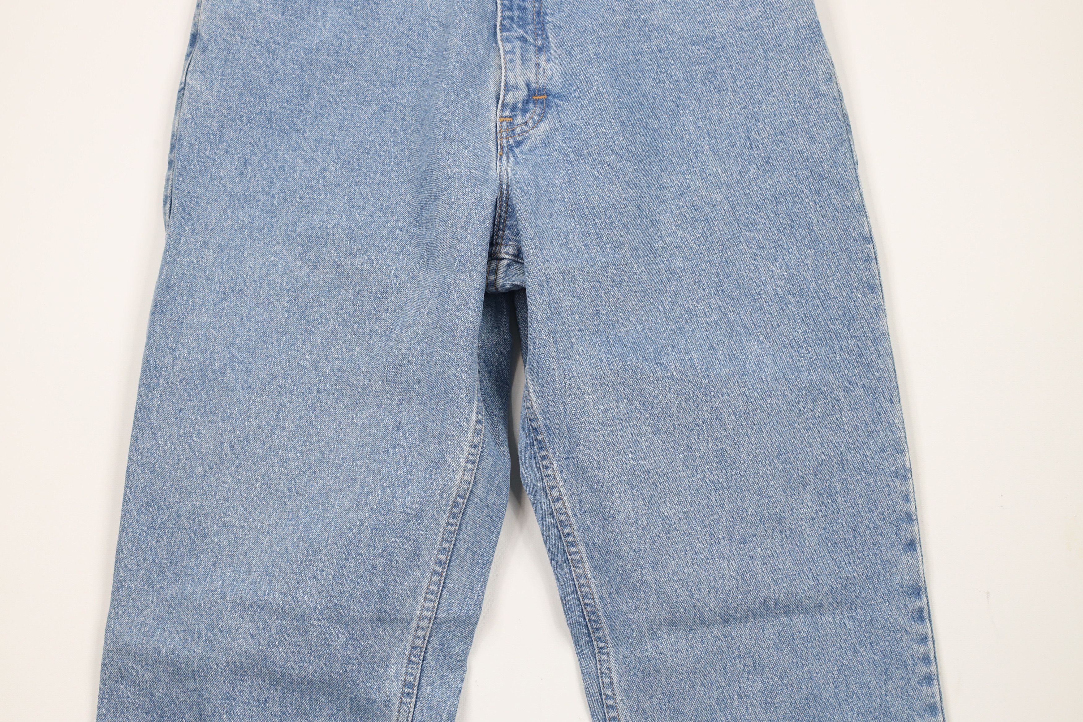 Eddie Bauer × Vintage Vintage 90s Eddie Bauer Tapered Leg Denim Jeans Blue Cotton Size US 30 / EU 46 - 3 Thumbnail
