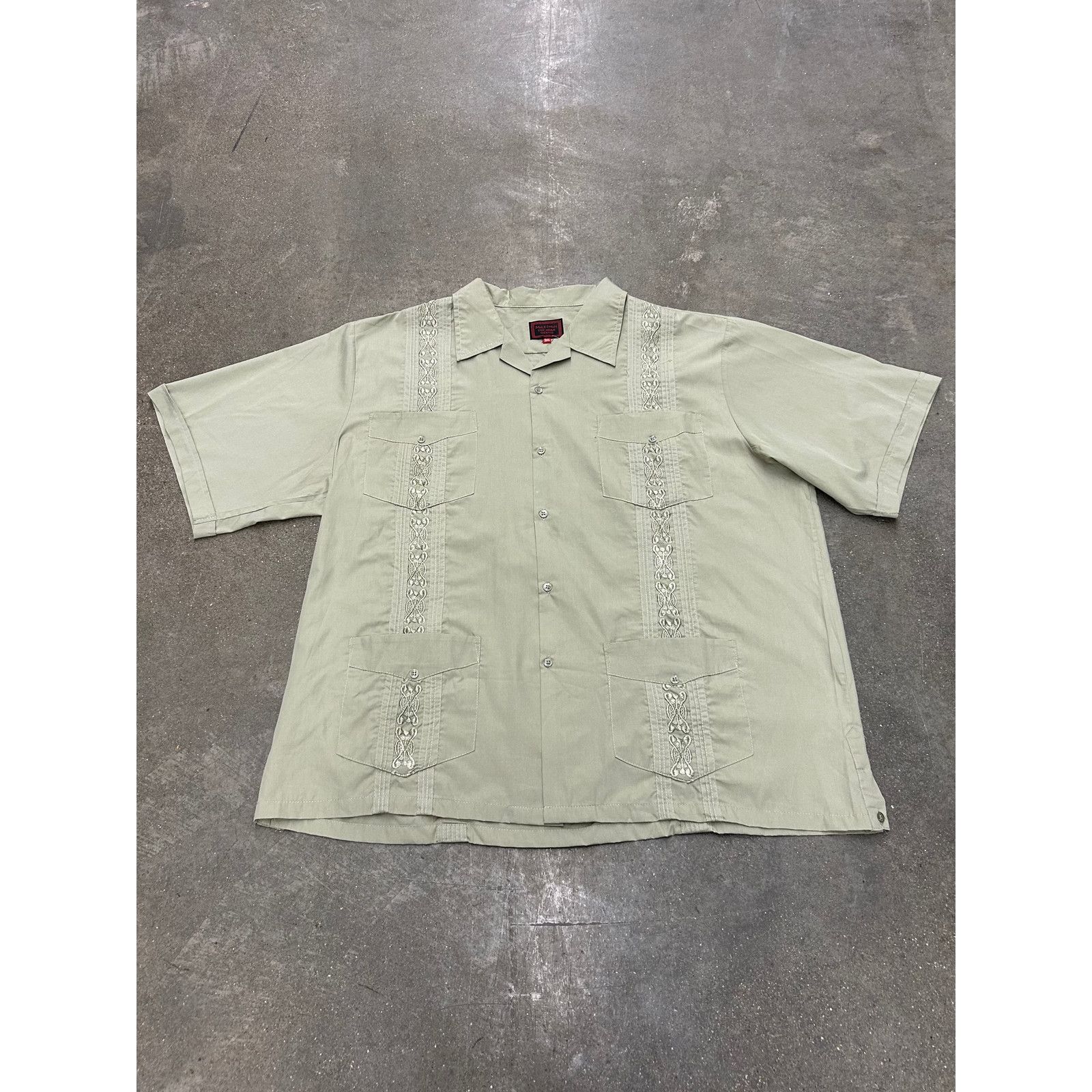 Vintage Vintage Tony Soprano Style Button Up Shirt Size US XXL / EU 58 / 5 - 1 Thumbnail