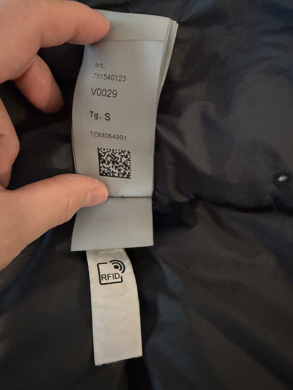 Stone Island Stone Island Crinkle Reps NY Down Jacket - Black (Size S) Size US S / EU 44-46 / 1 - 11 Thumbnail