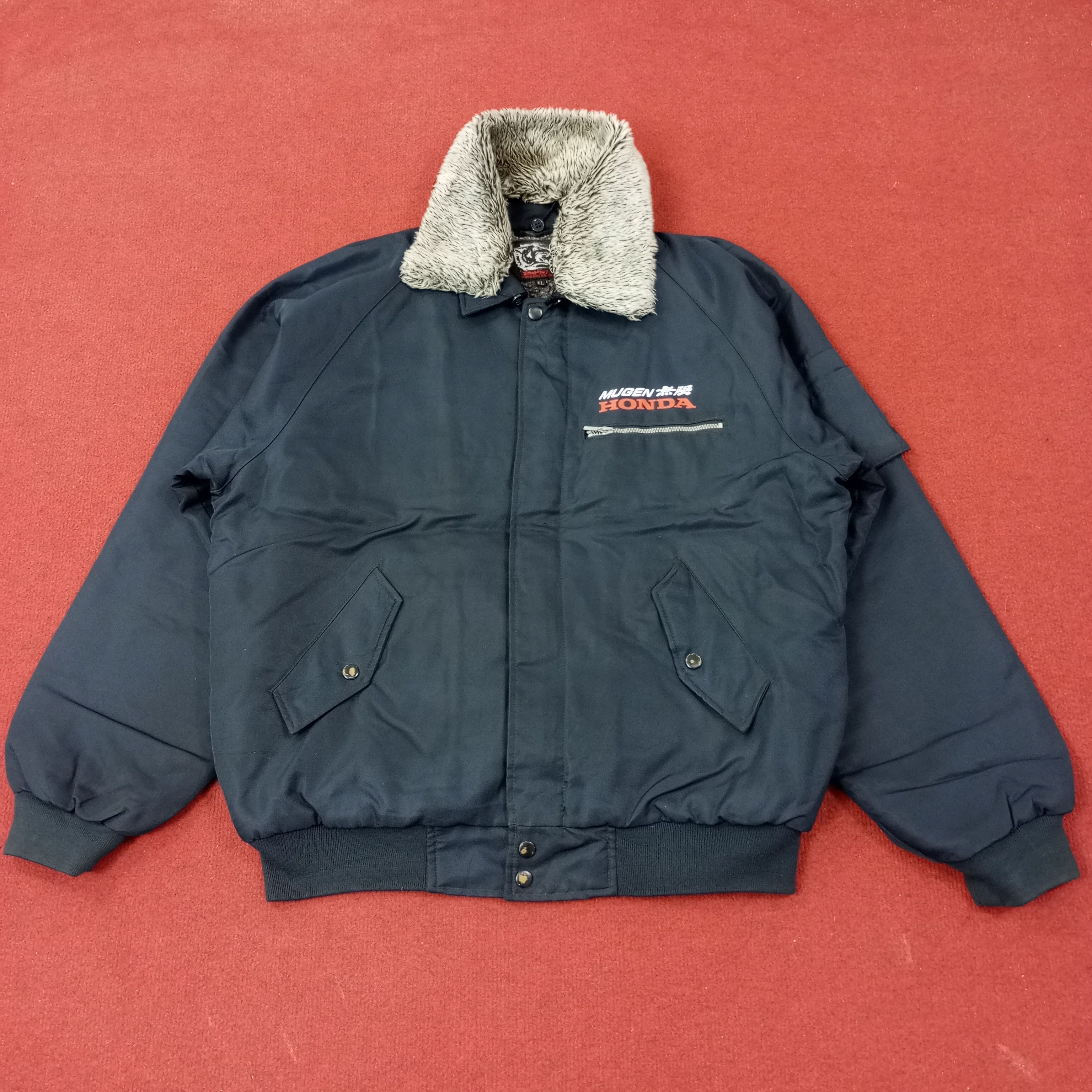 Vintage Mugen Honda Motorsports Workwear Custom Jacket c238n13 Size US XL / EU 56 / 4 - 3 Thumbnail