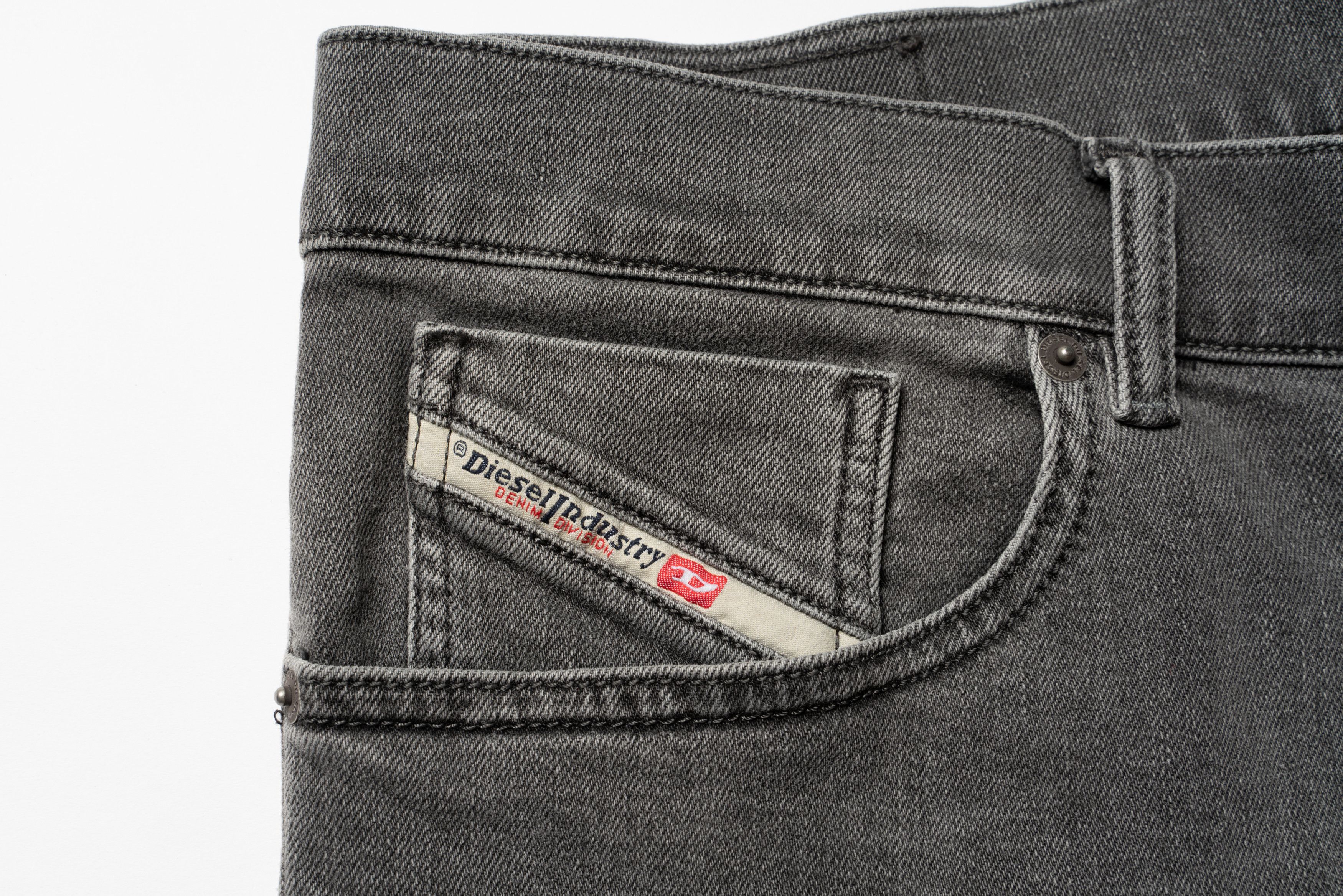 Diesel 🔵DIESEL D-FINING Stretch Tapered Grey Jeans Size US 34 / EU 50 - 5 Thumbnail