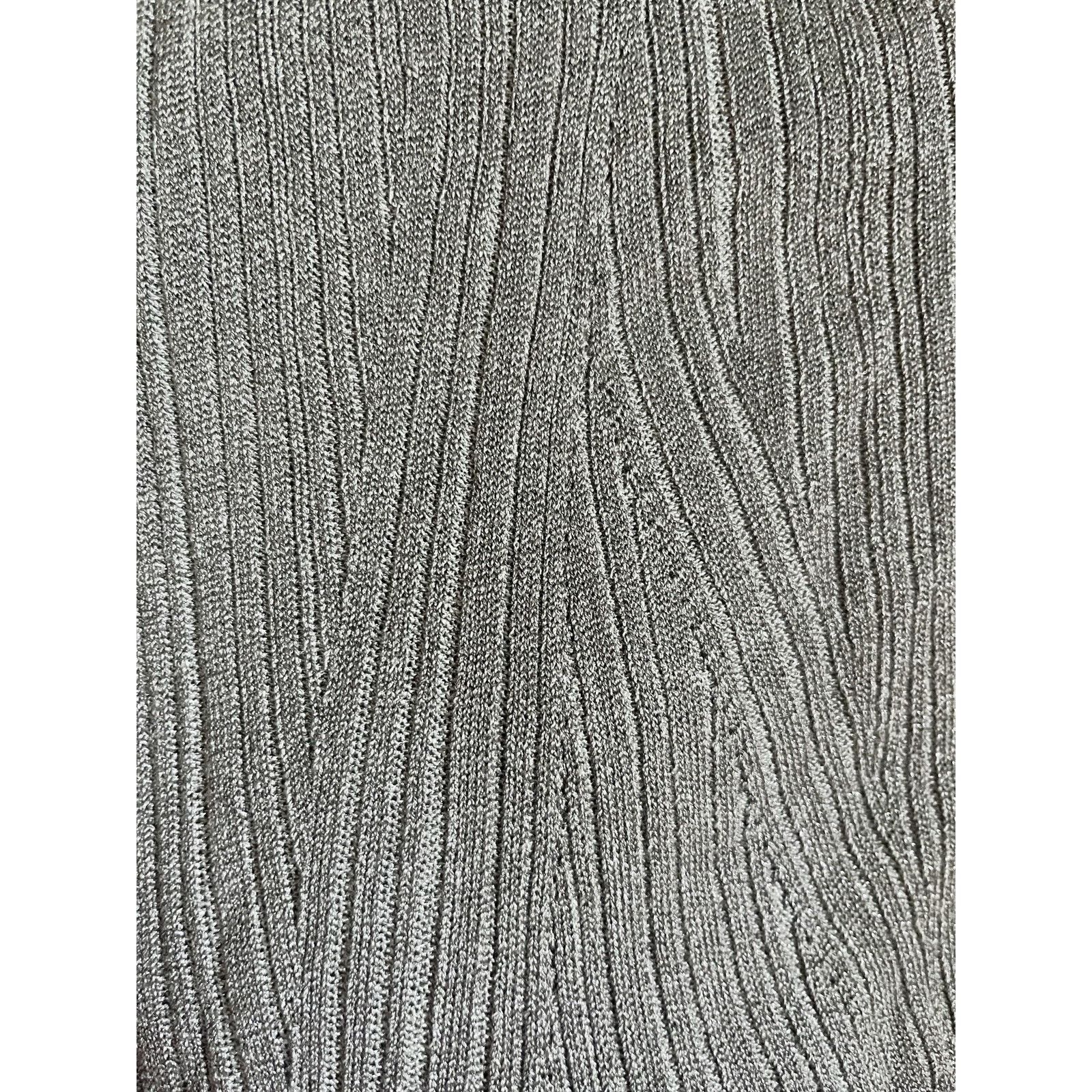 Banana Republic NWOT Banana Republic Sweater Dress Silver Sparkle Size XS Size XS / US 0-2 / IT 36-38 - 4 Thumbnail