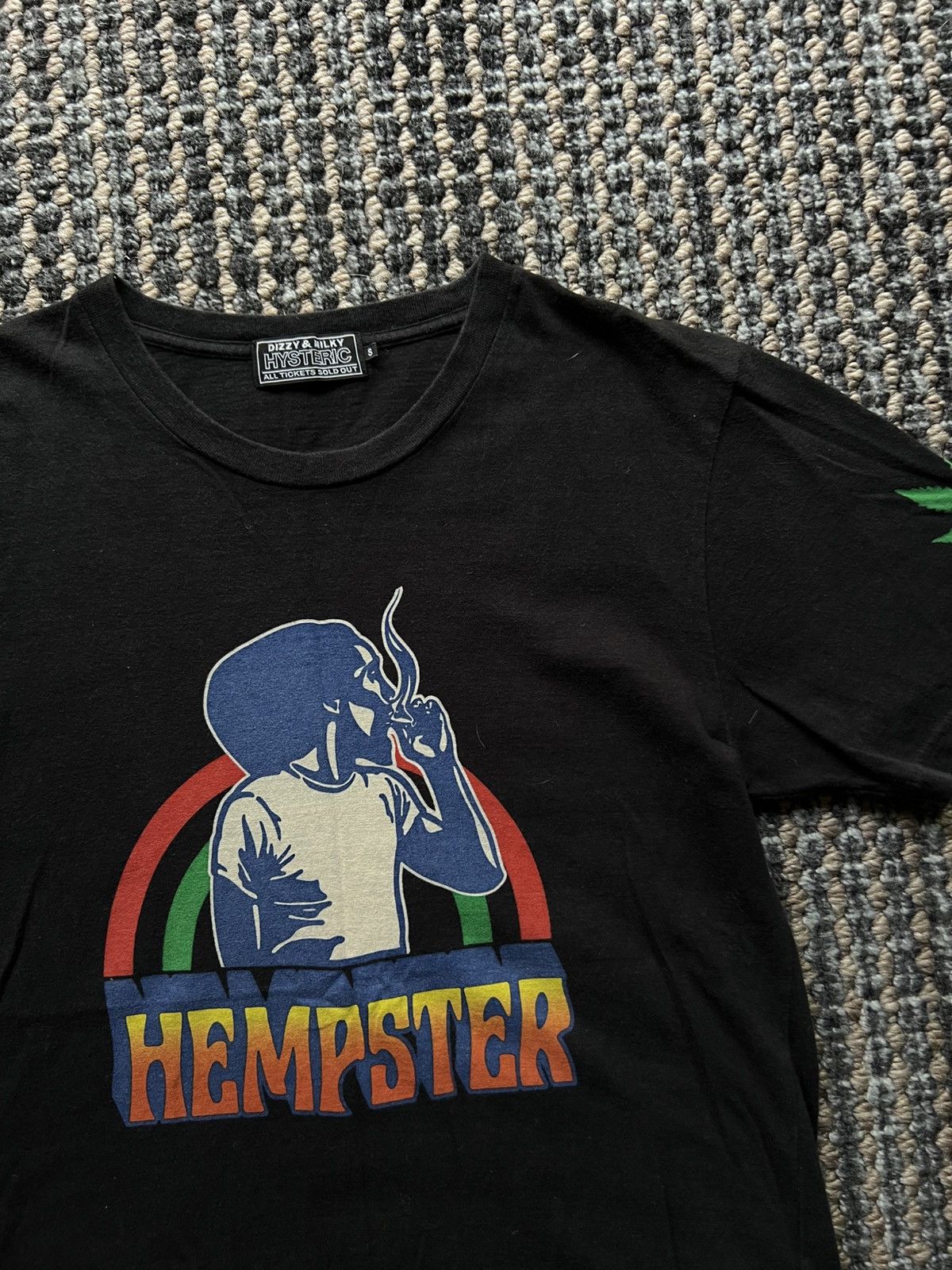 Hysteric Glamour Hysteric Glamour Hempster Rare Rasta Tee Archive Size US S / EU 44-46 / 1 - 2 Thumbnail